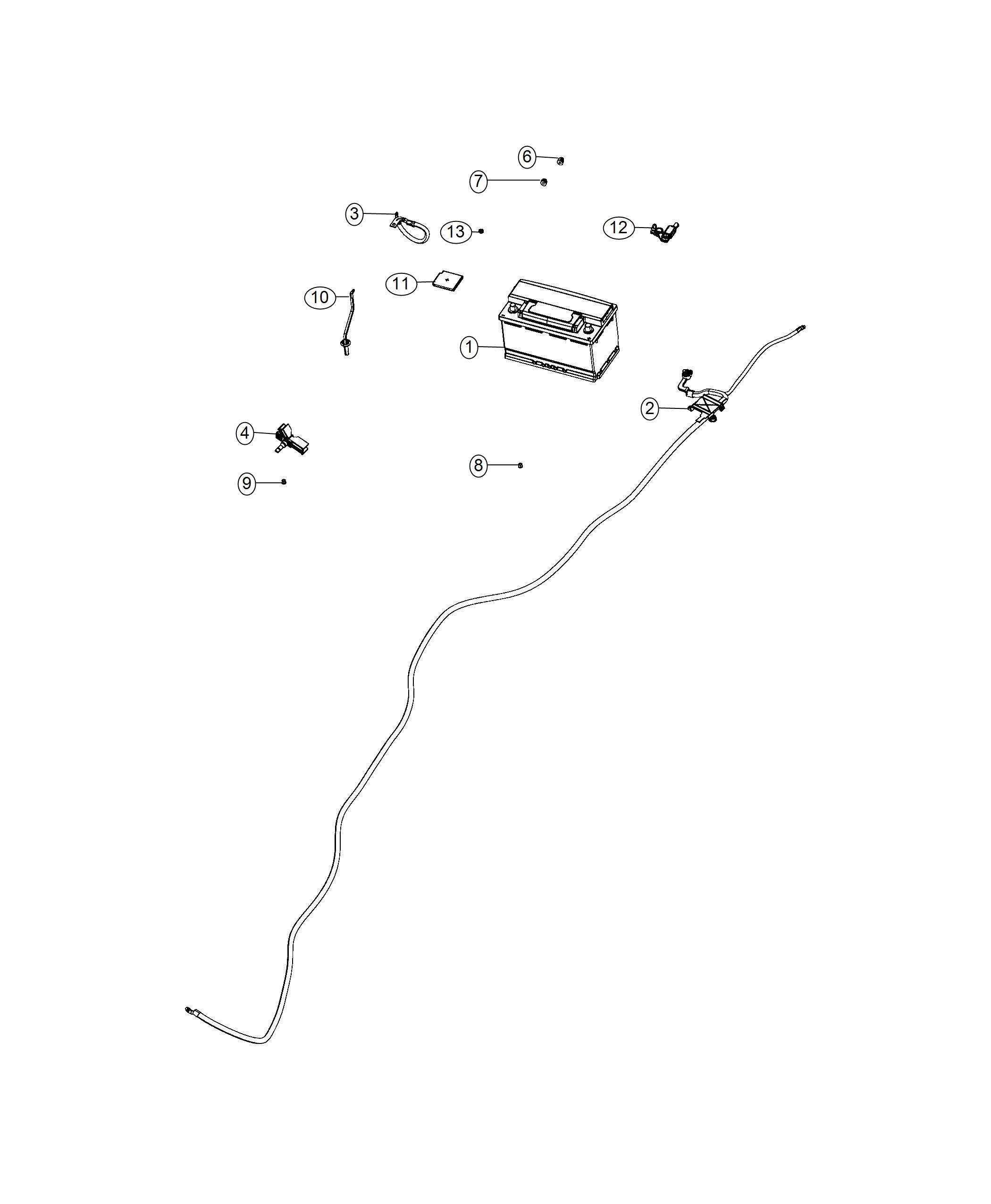 Wiring, Battery. Diagram