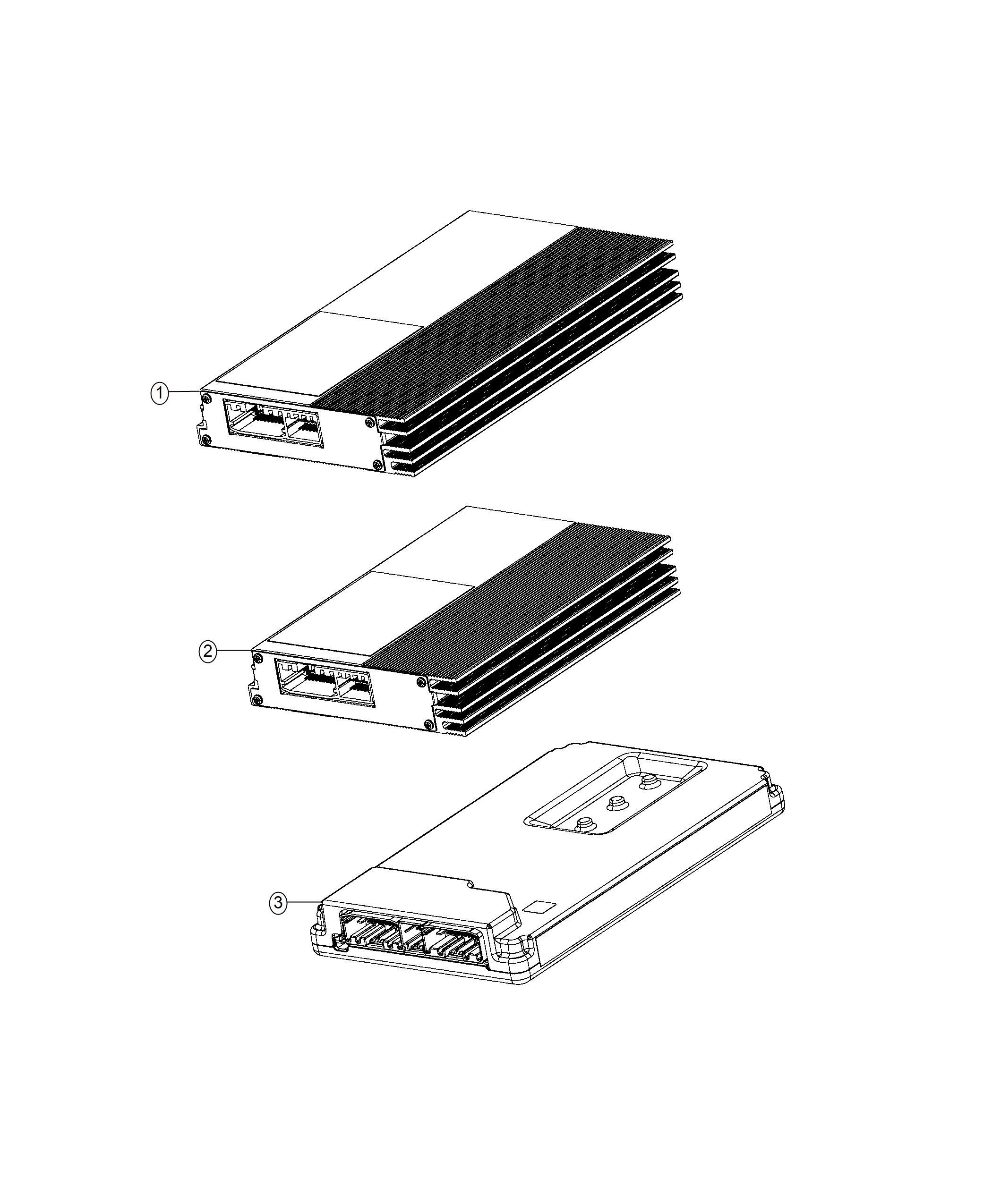 Diagram Amplifier, Radio. for your 2012 Dodge Challenger   