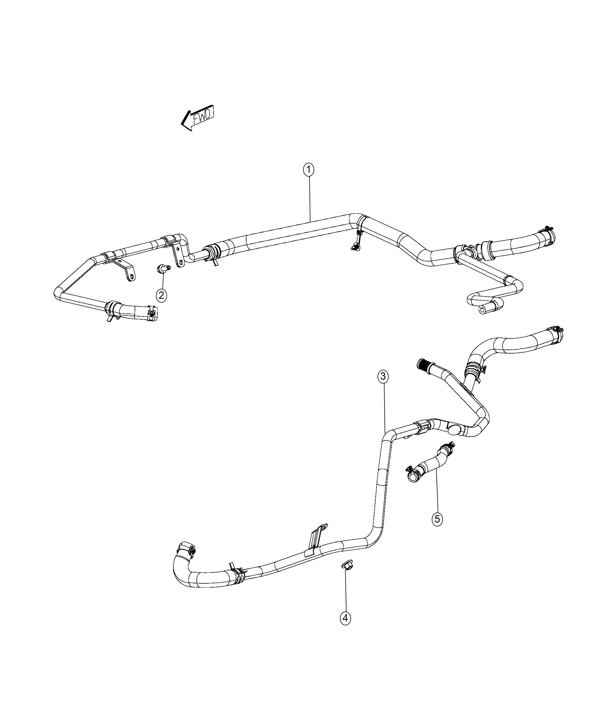 Diagram Heater Plumbing. for your Dodge