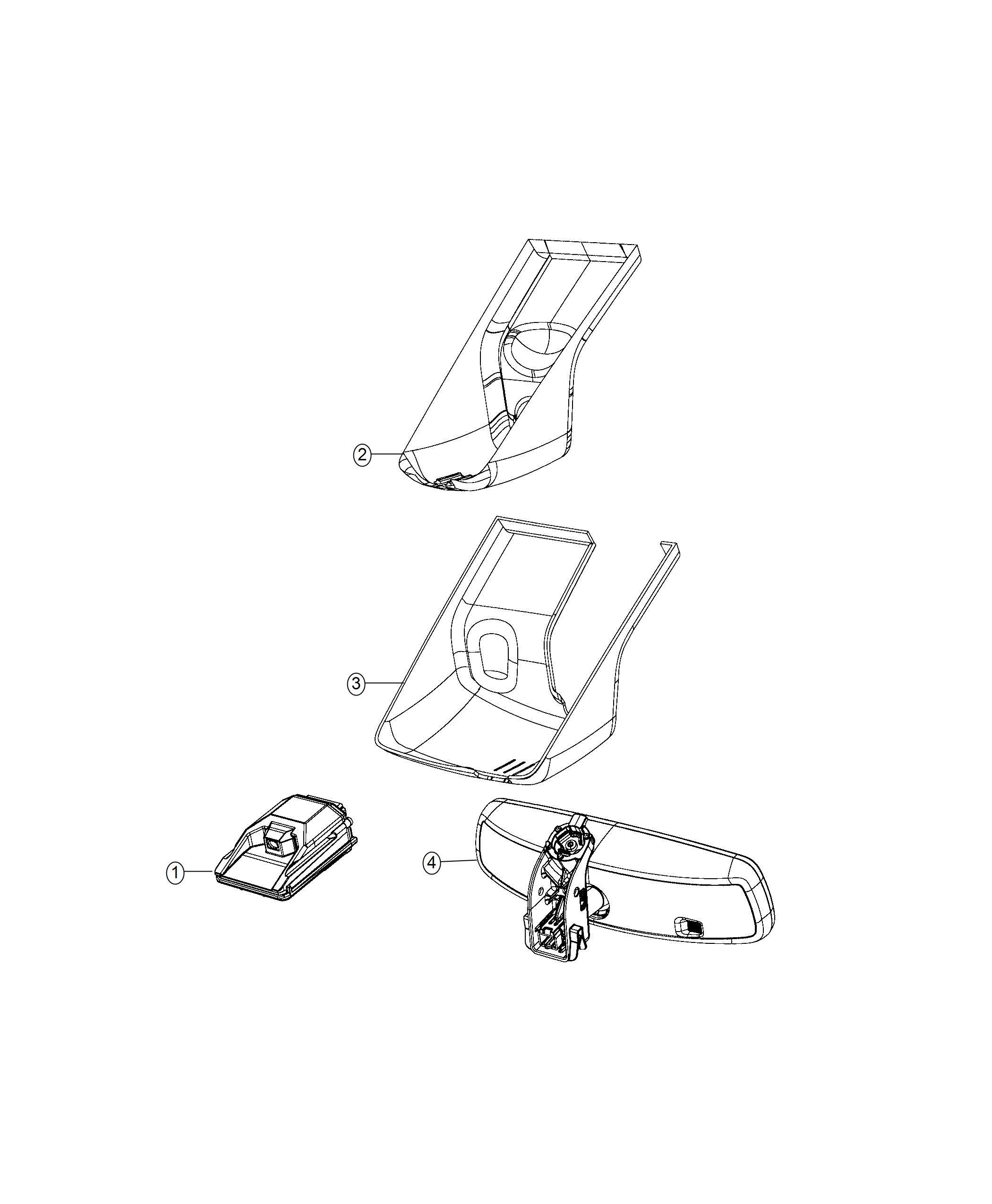 Diagram Camera, Forward Facing. for your 2000 Chrysler 300 M  