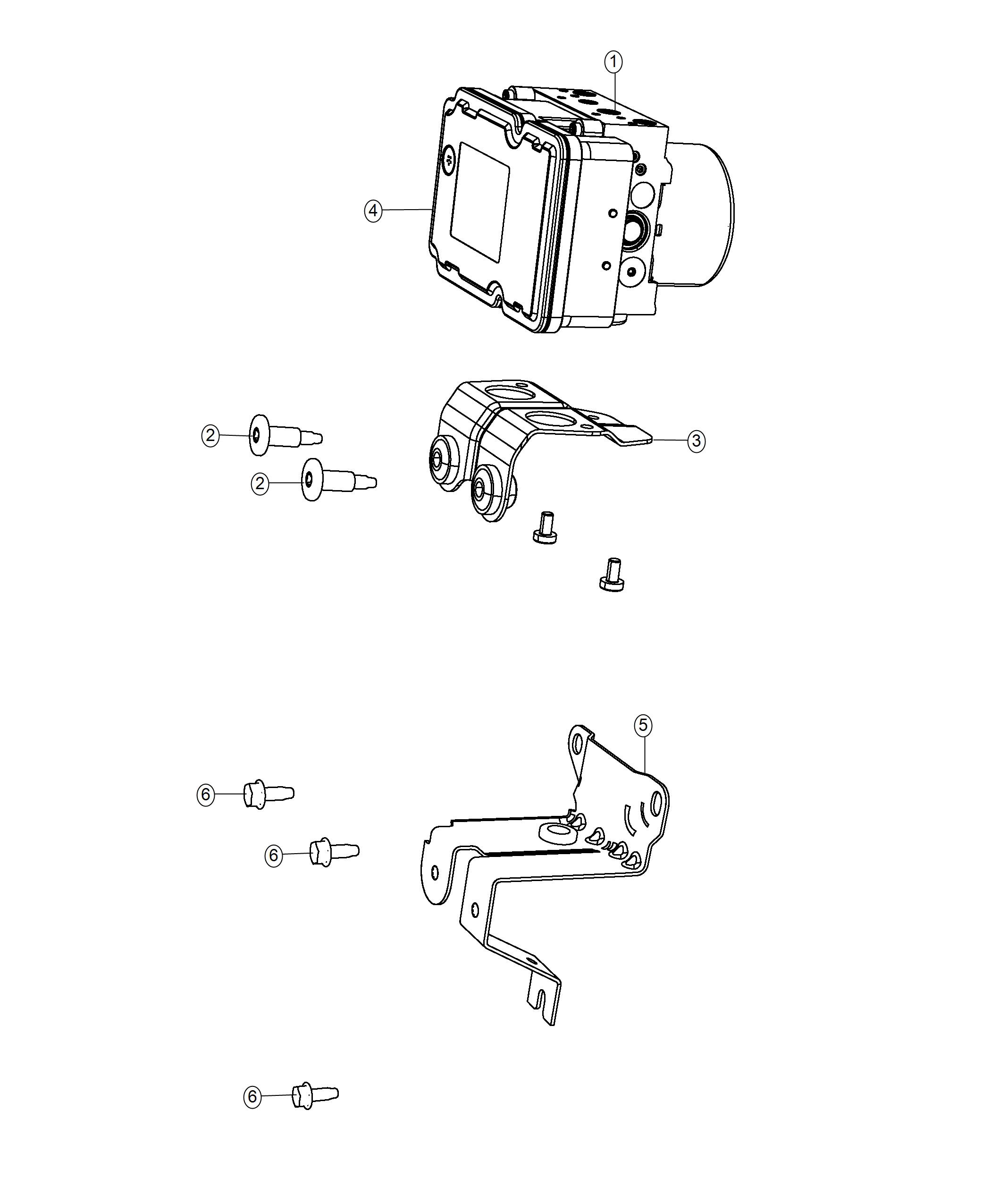 Hydraulic Control Unit. Diagram