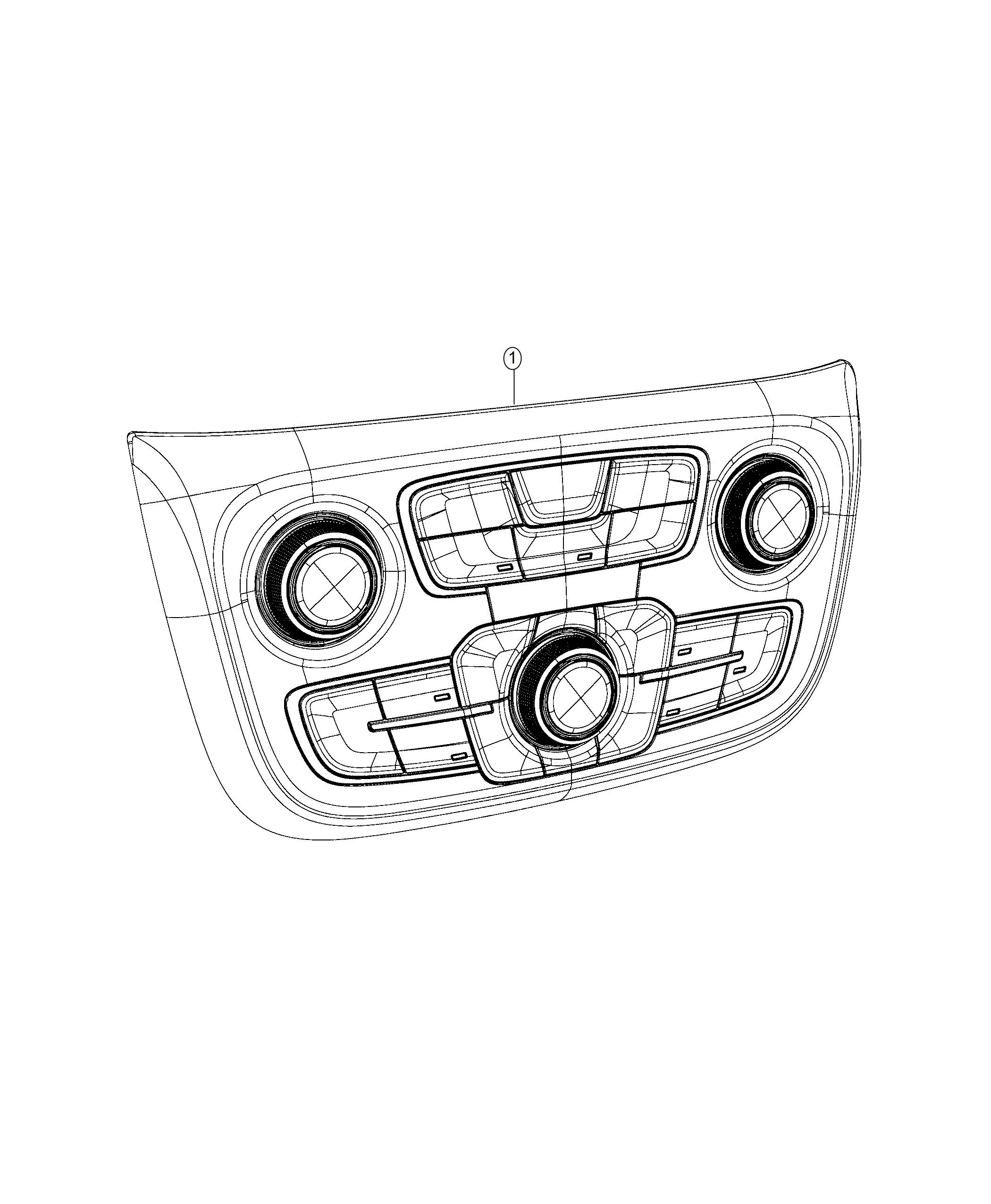 Diagram Switches, Heating And Air Conditioning. for your Jeep Compass  