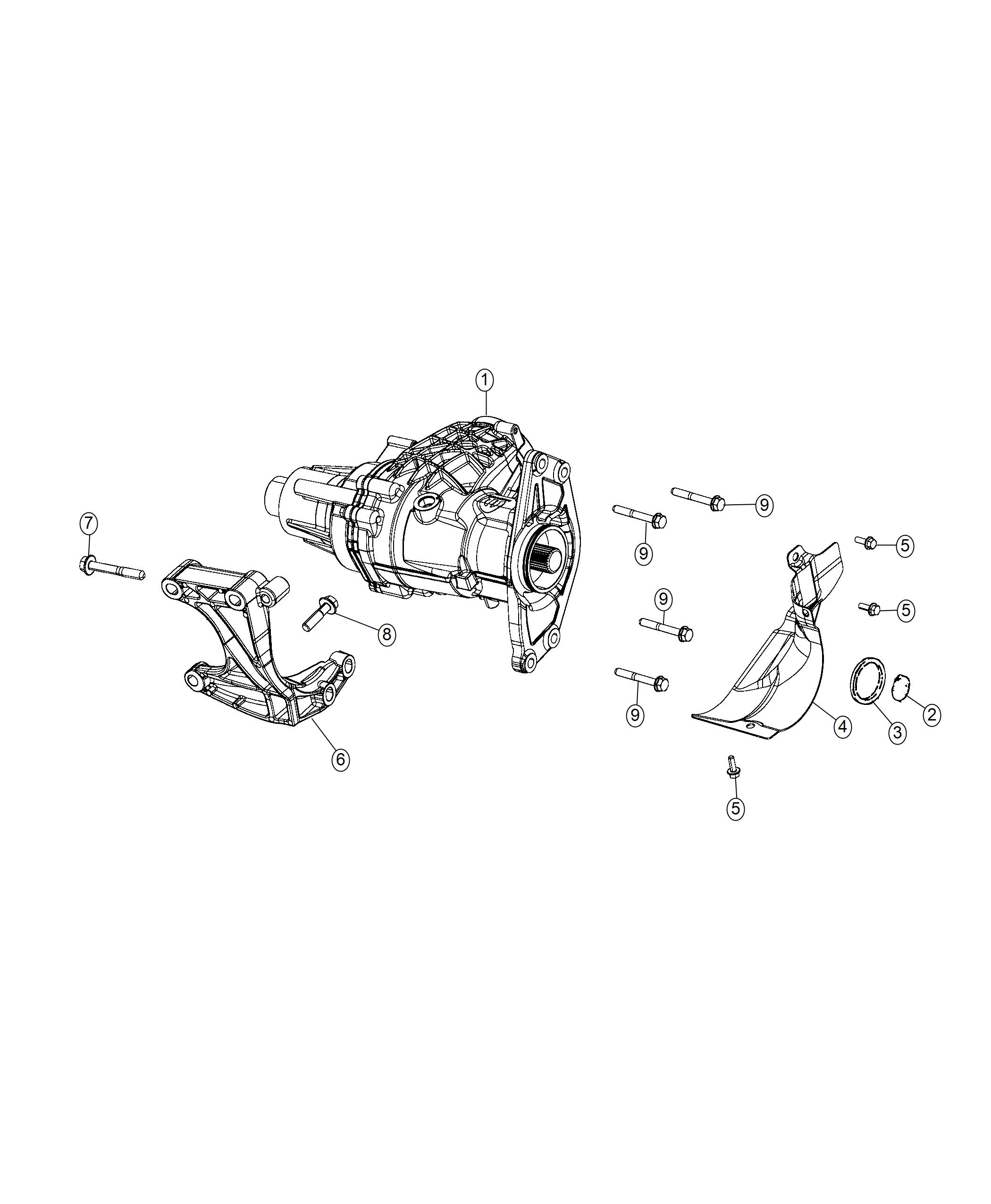 Diagram Assembly, Power Transfer Unit, [9-Spd 9HP48 FWD/AWD Auto Trans (Buy]. for your 2024 Jeep Compass   