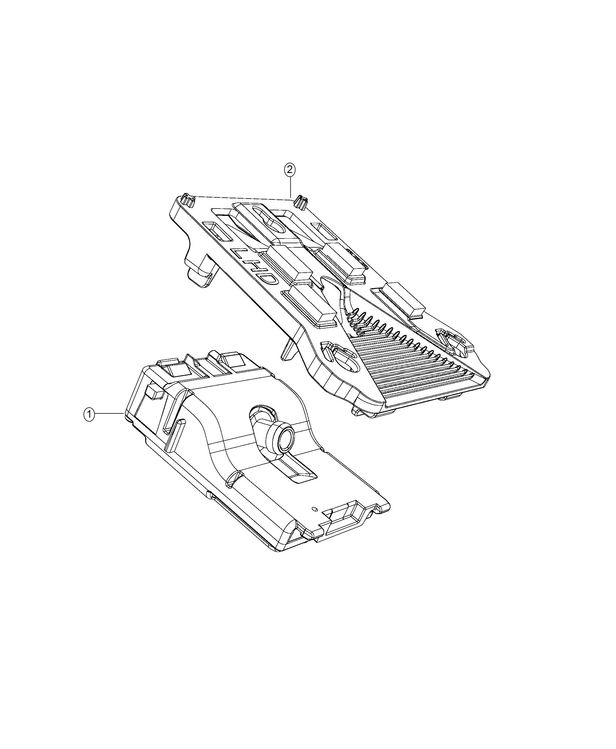 Front Camera System. Diagram