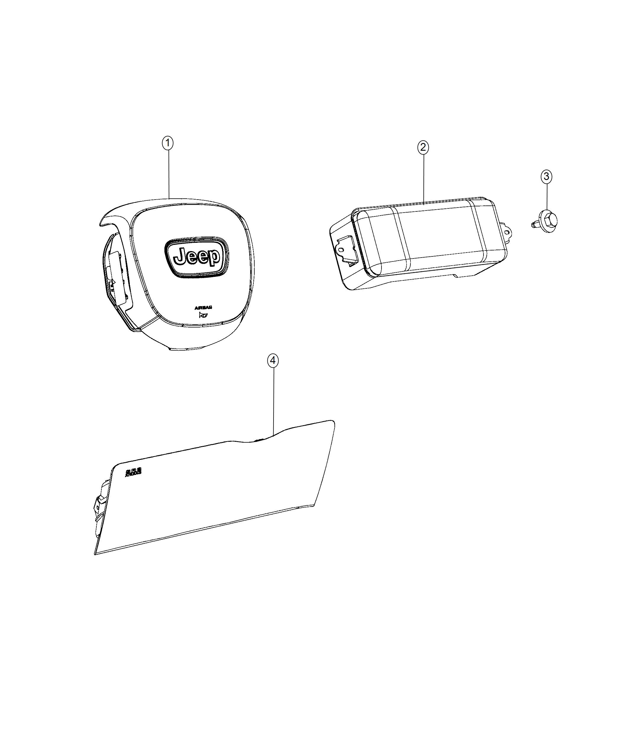 Air Bags Front. Diagram