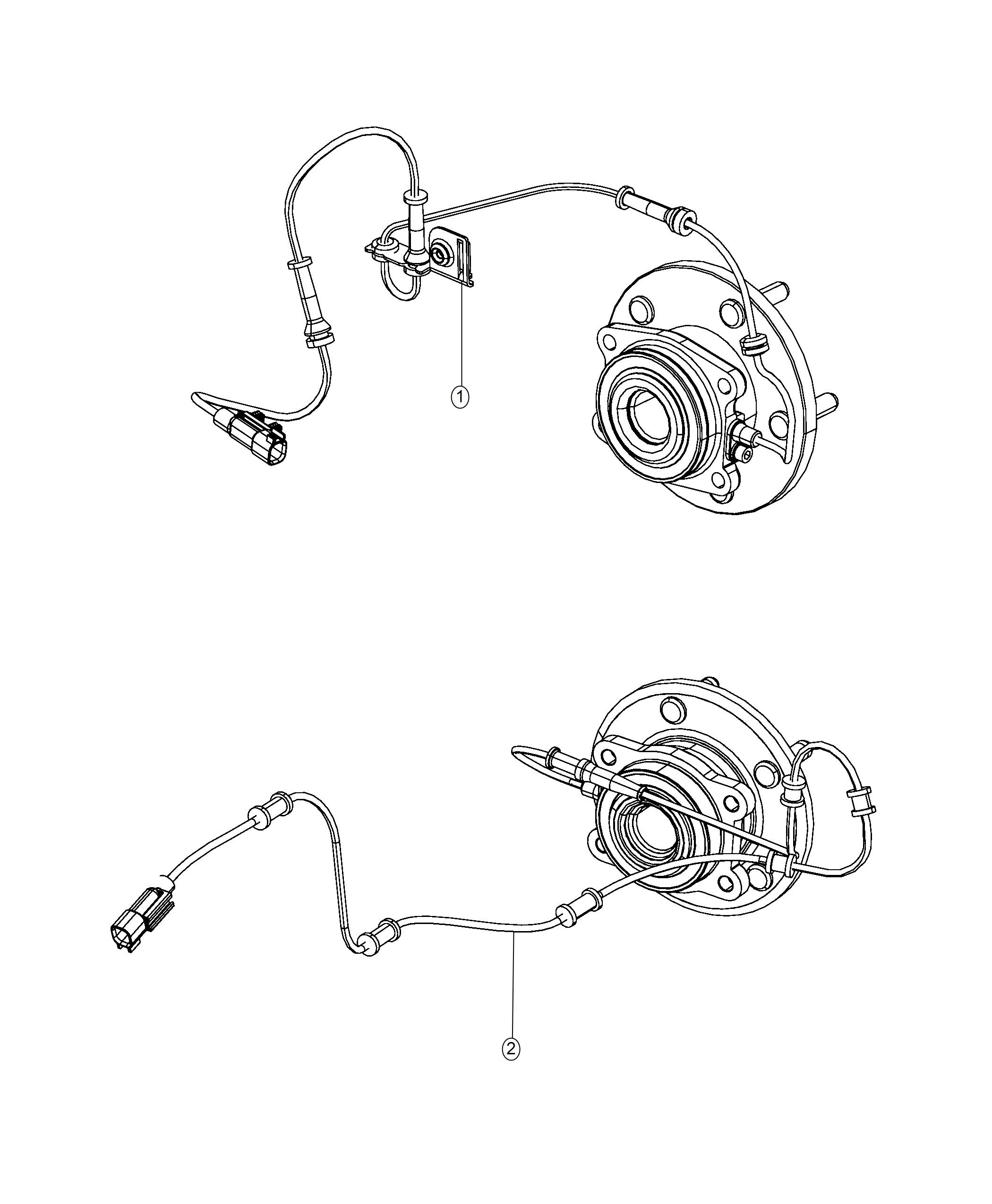 Diagram Sensors, Brakes. for your Dodge