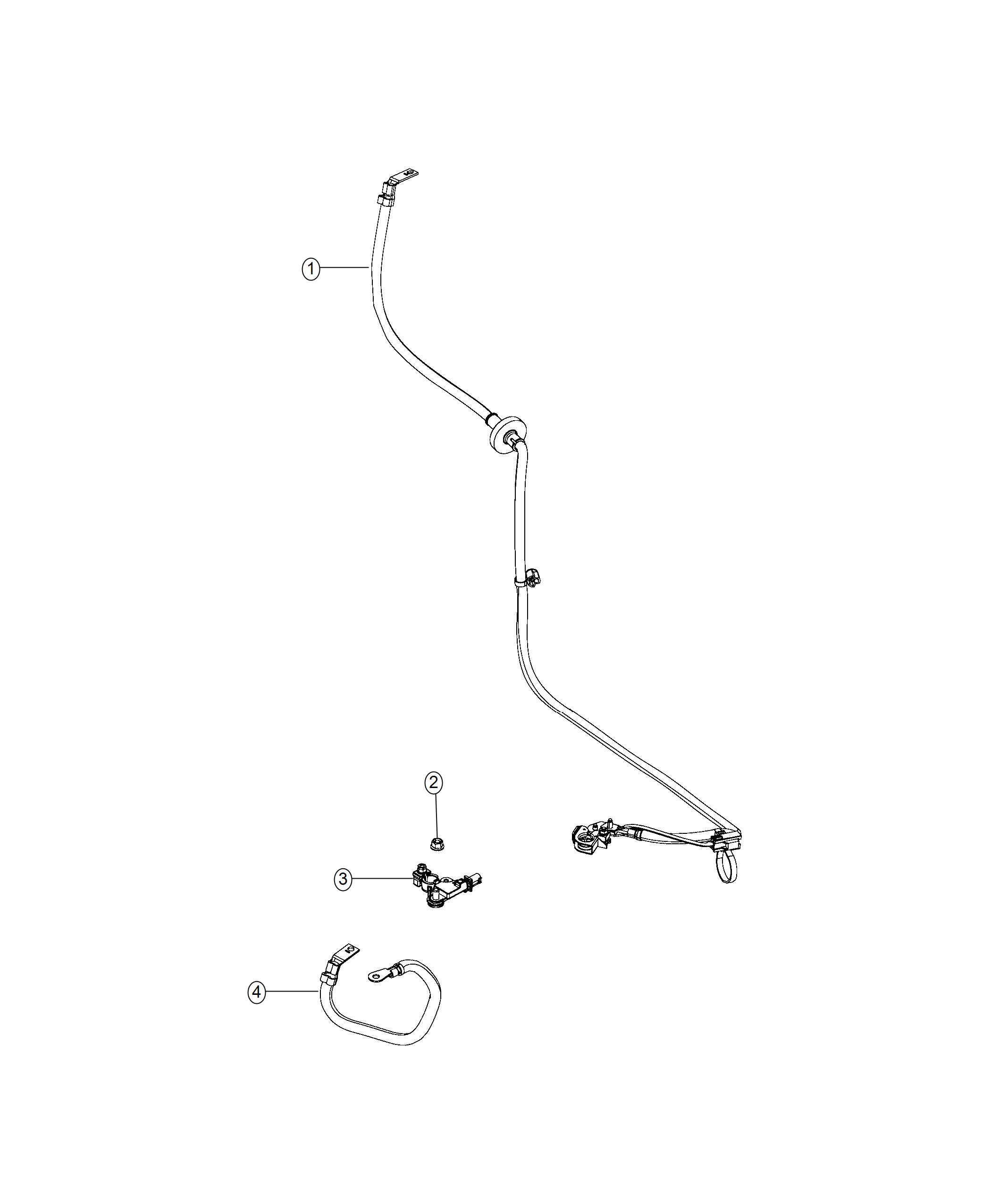 Diagram Battery Wiring. for your 2004 Chrysler 300  M 