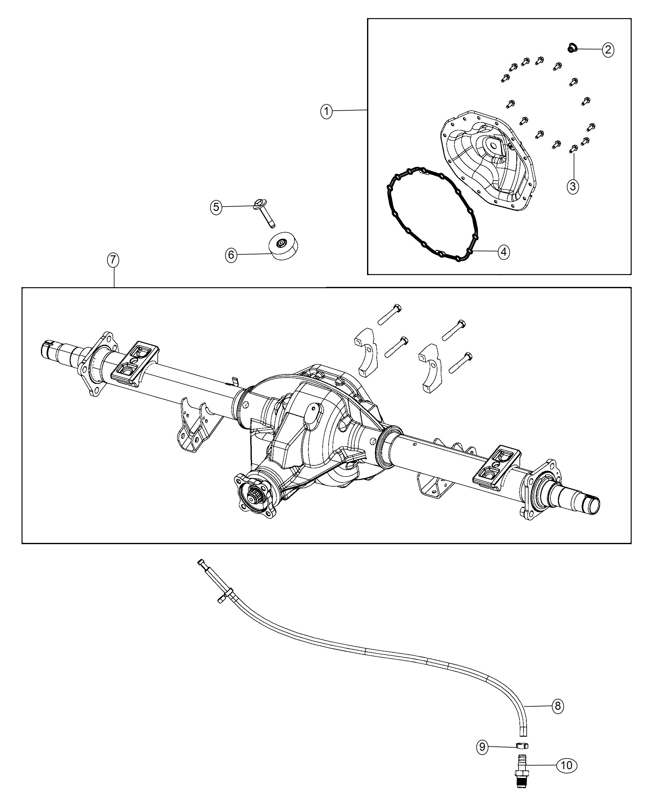 Diagram Housing and Vent. for your 2003 Chrysler 300  M 