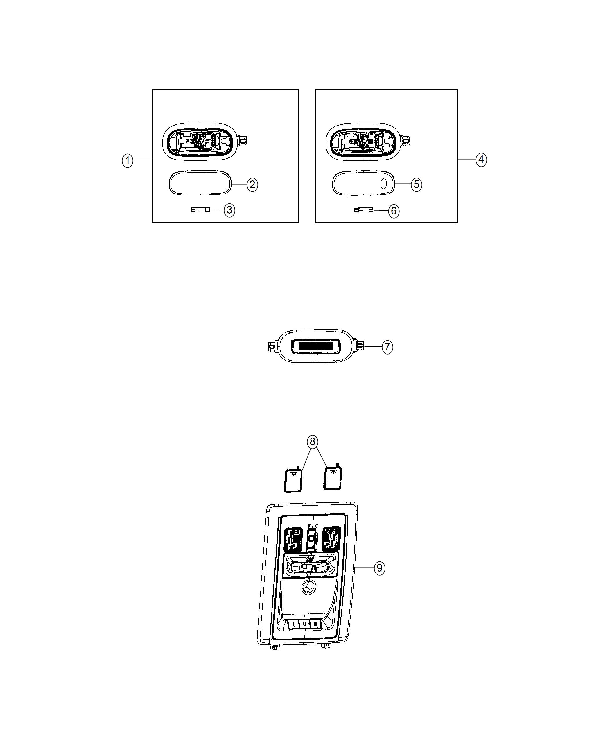 Diagram Lighting, Interior. for your Ram 3500  