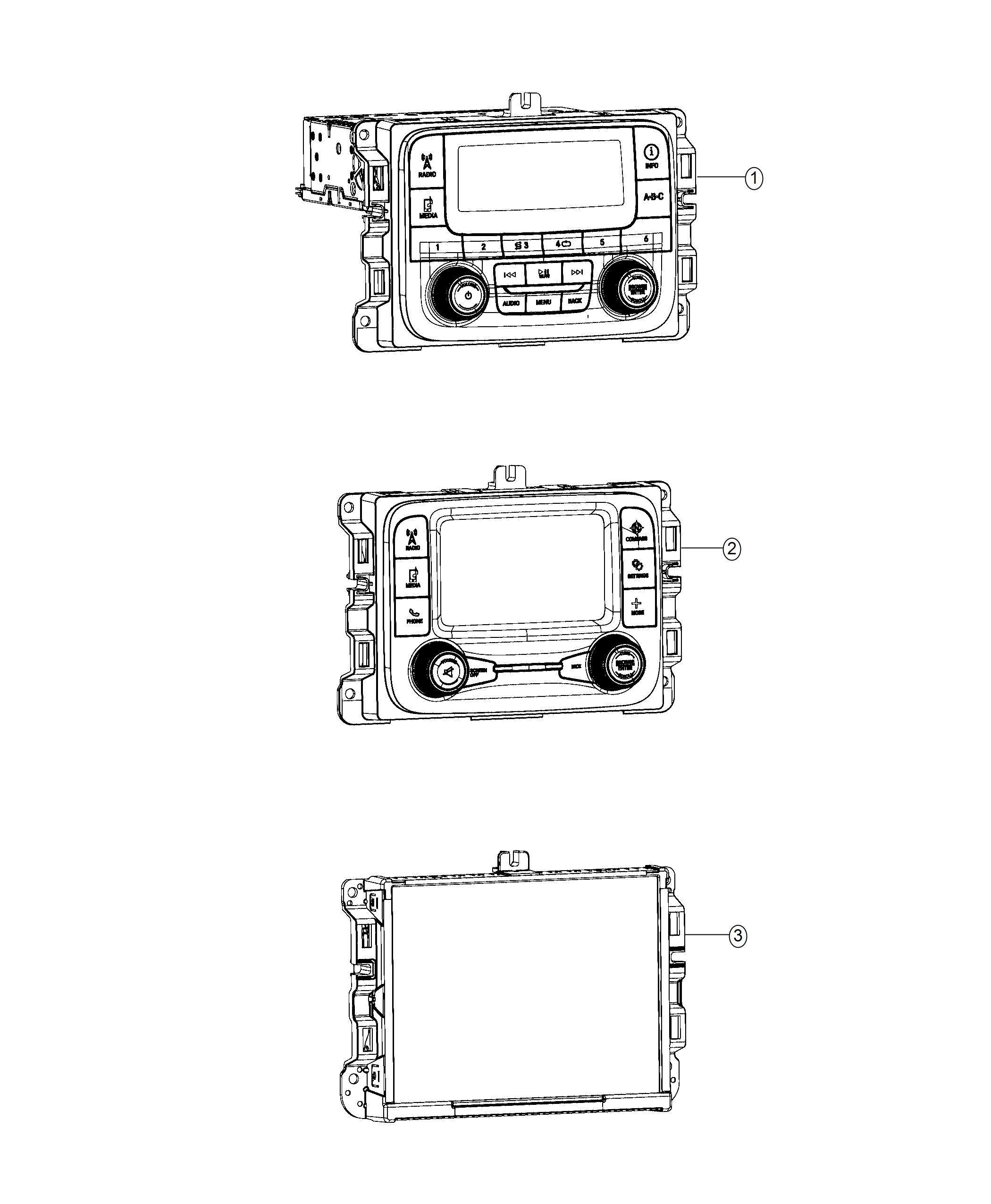 Radios. Diagram