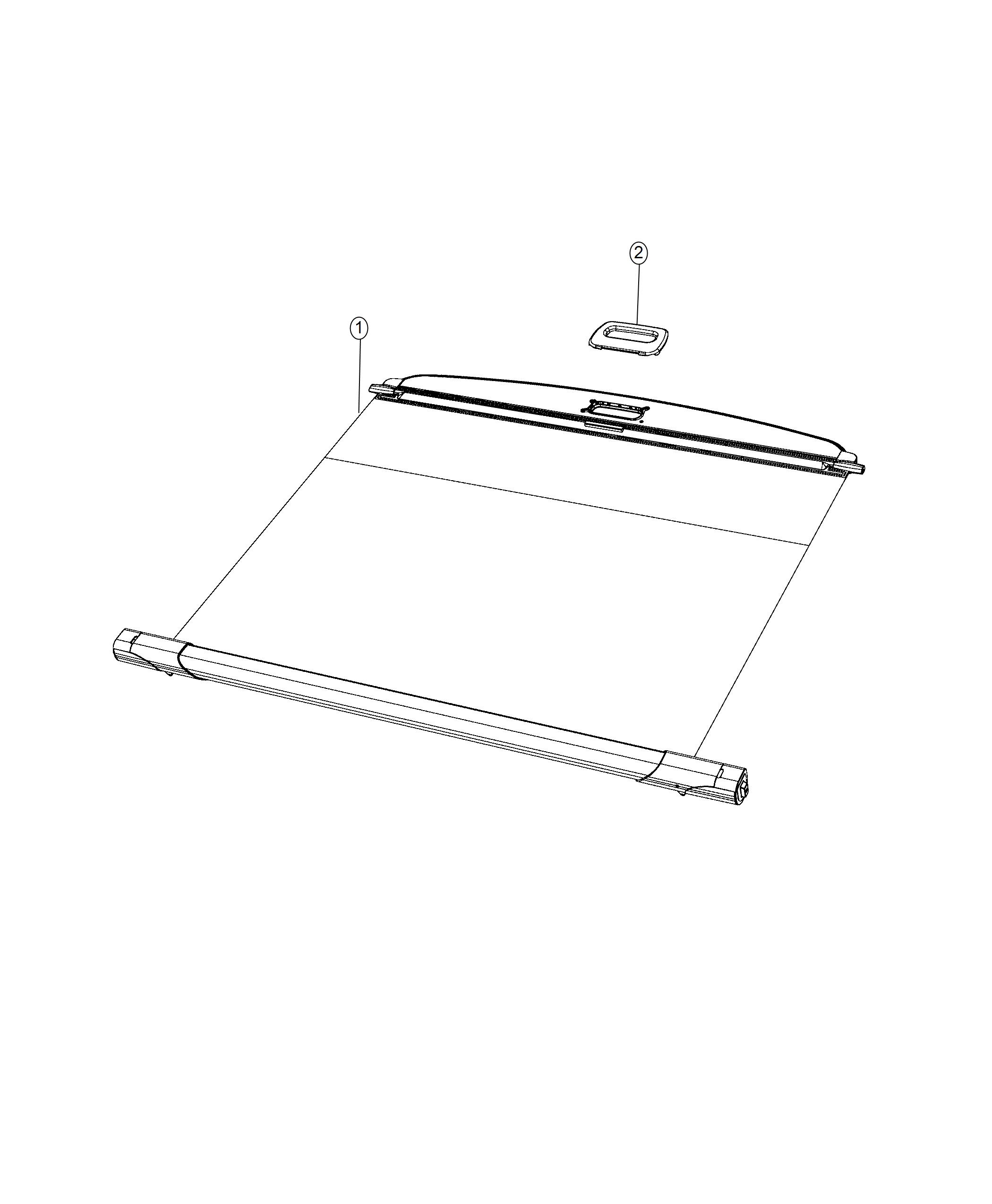 Diagram Security Cover. for your Dodge Durango  