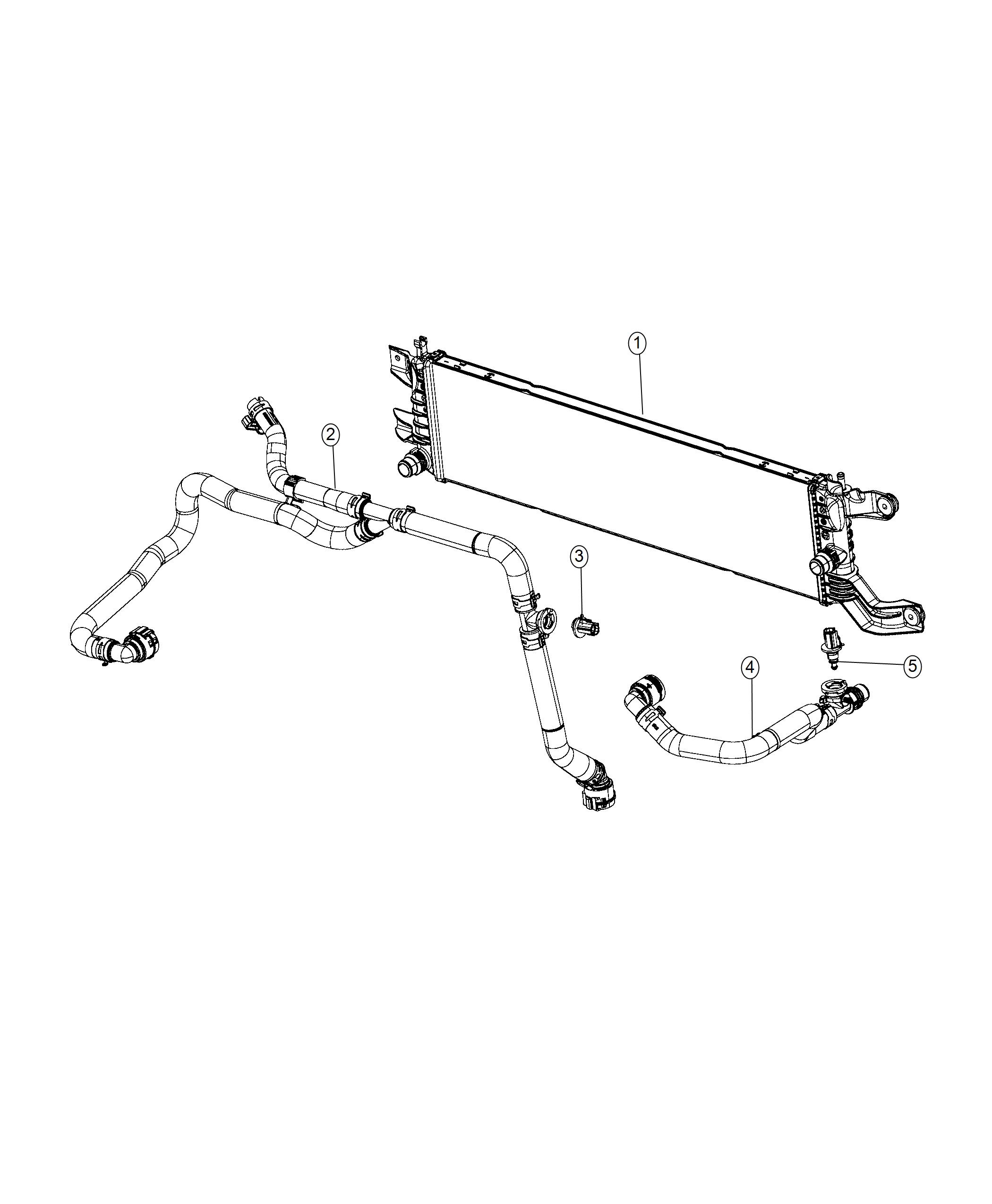 Diagram Battery Radiator. for your Chrysler