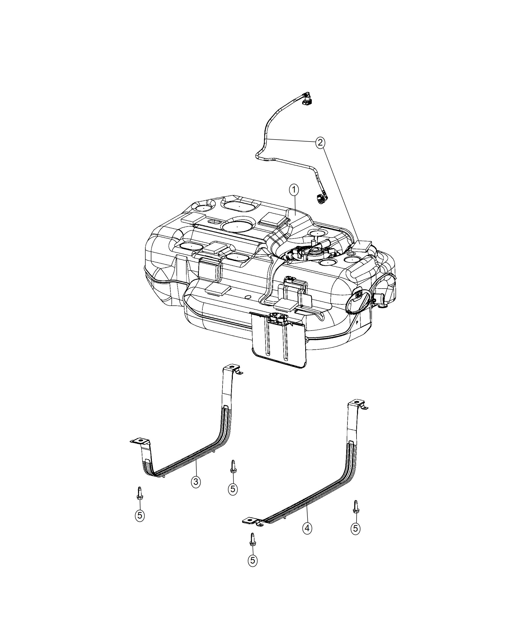 Fuel Tank 3.6L [3.6L V6 24V VVT Engine Upg I w/ESS], [ERF]. Diagram