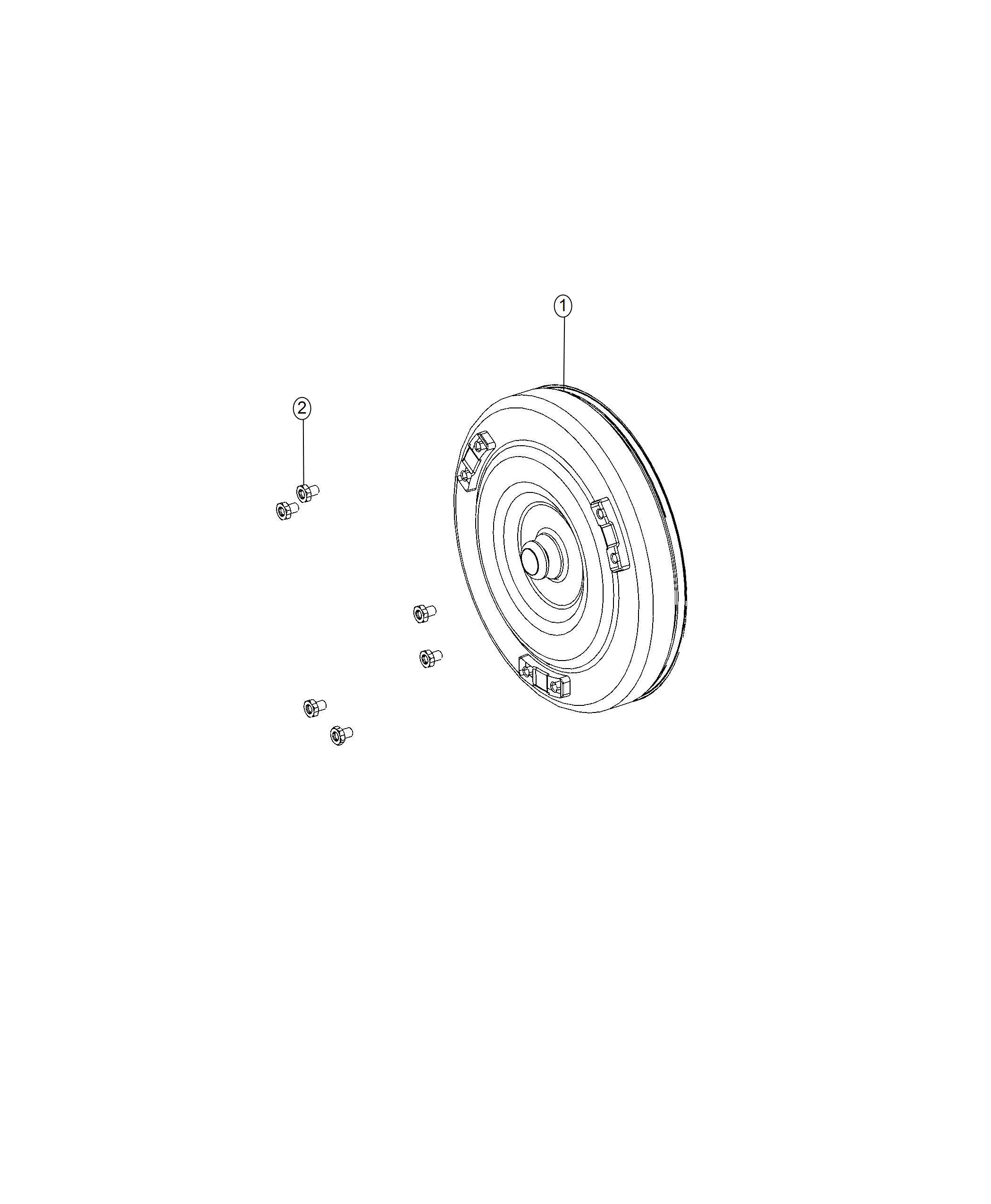 Diagram Torque Converter. for your 2010 Chrysler Sebring   