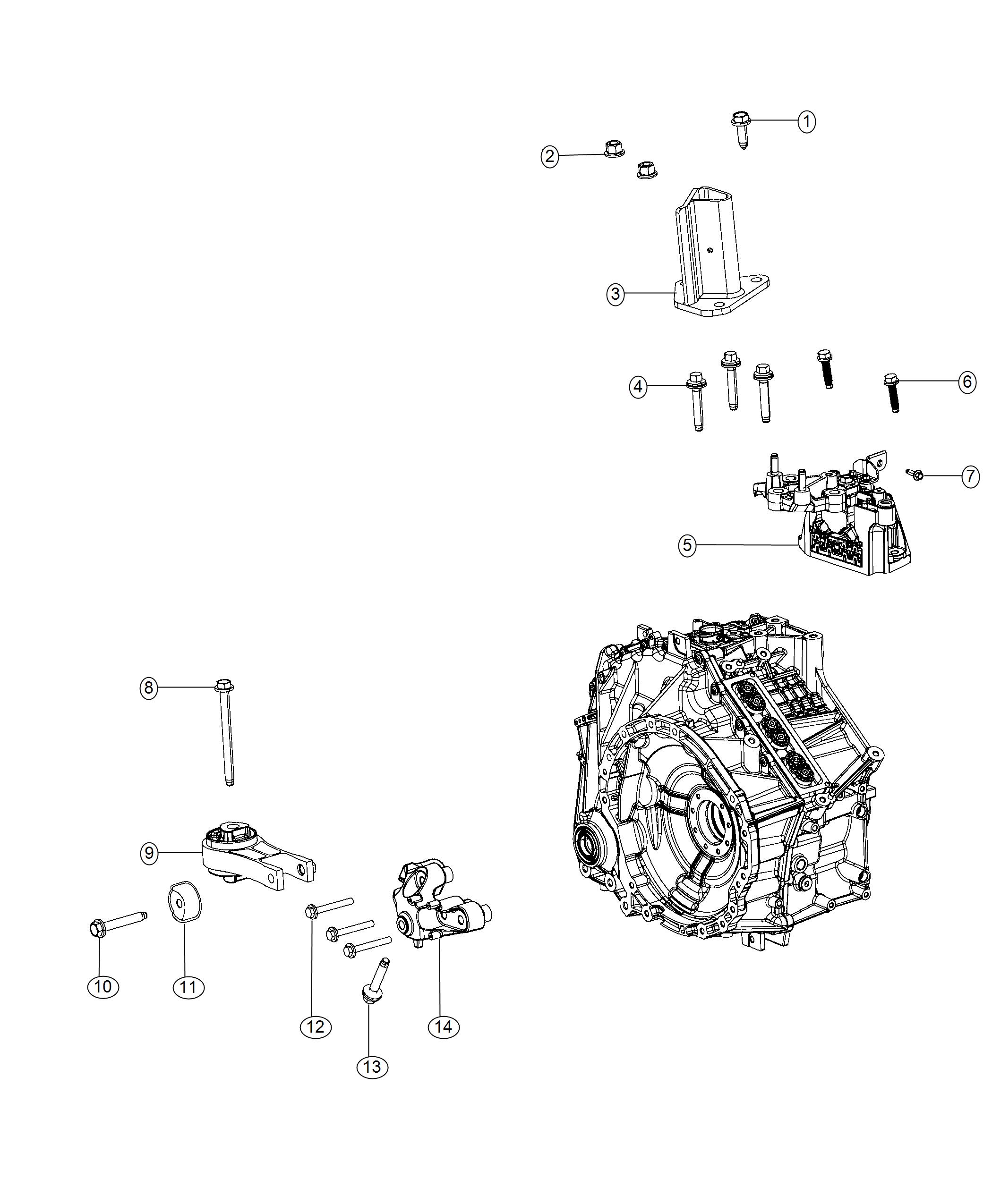 Mounting Support. Diagram