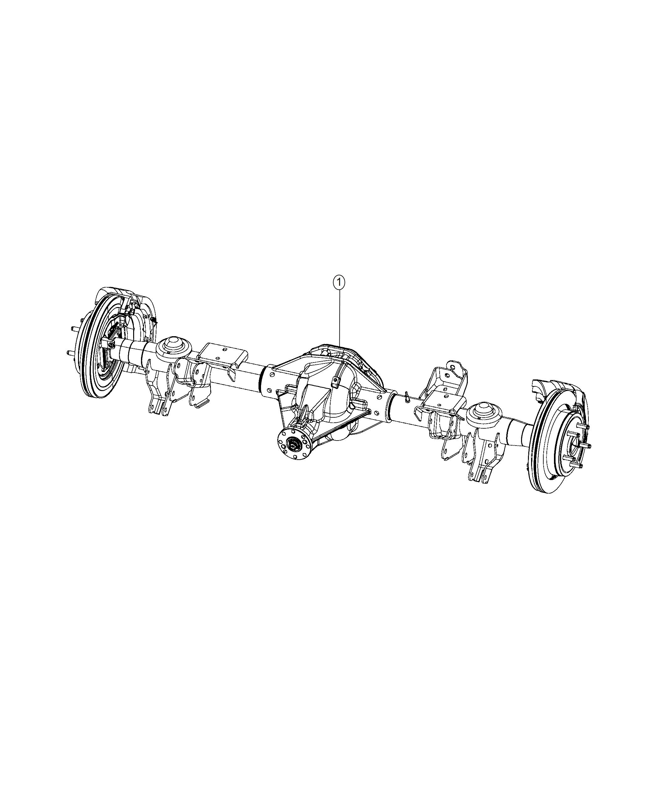 Axle Assembly. Diagram