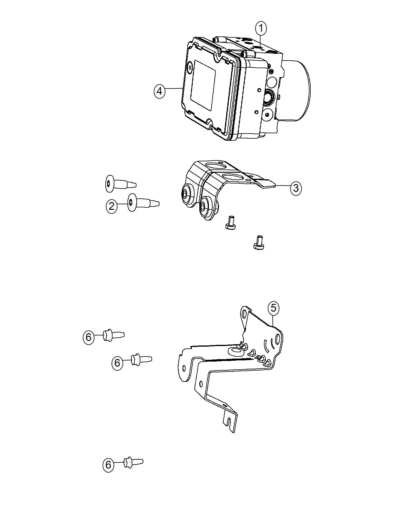 Hydraulic Control Unit. Diagram