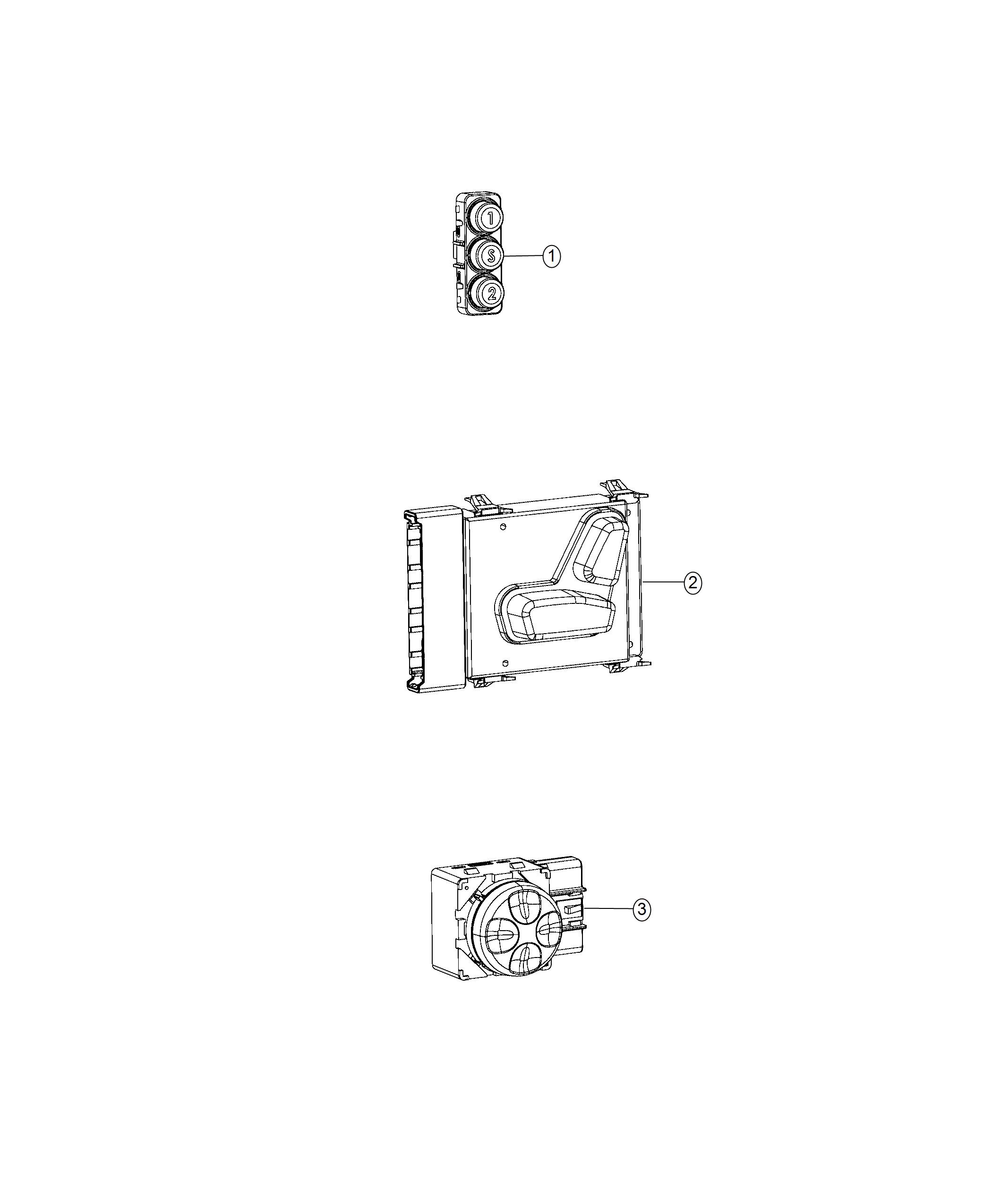 Diagram Switches, Seat. for your Jeep