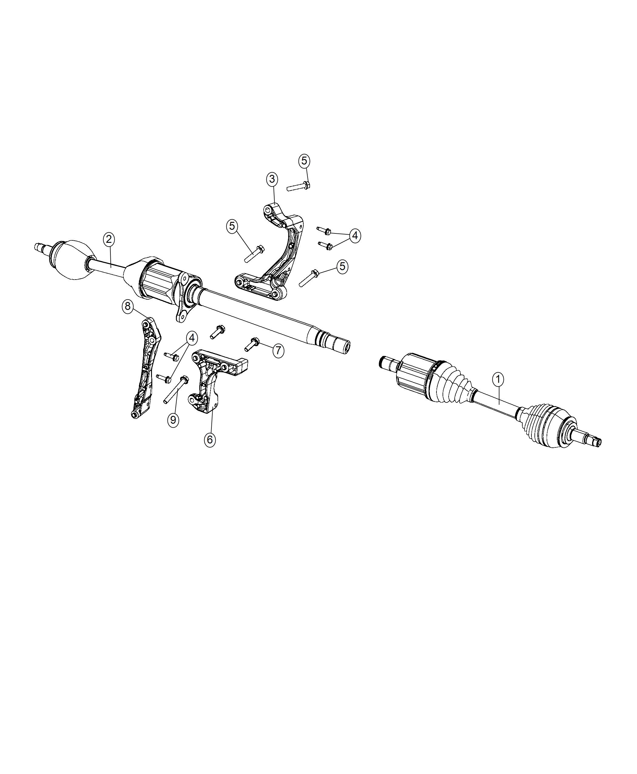 Shafts, Axle. Diagram