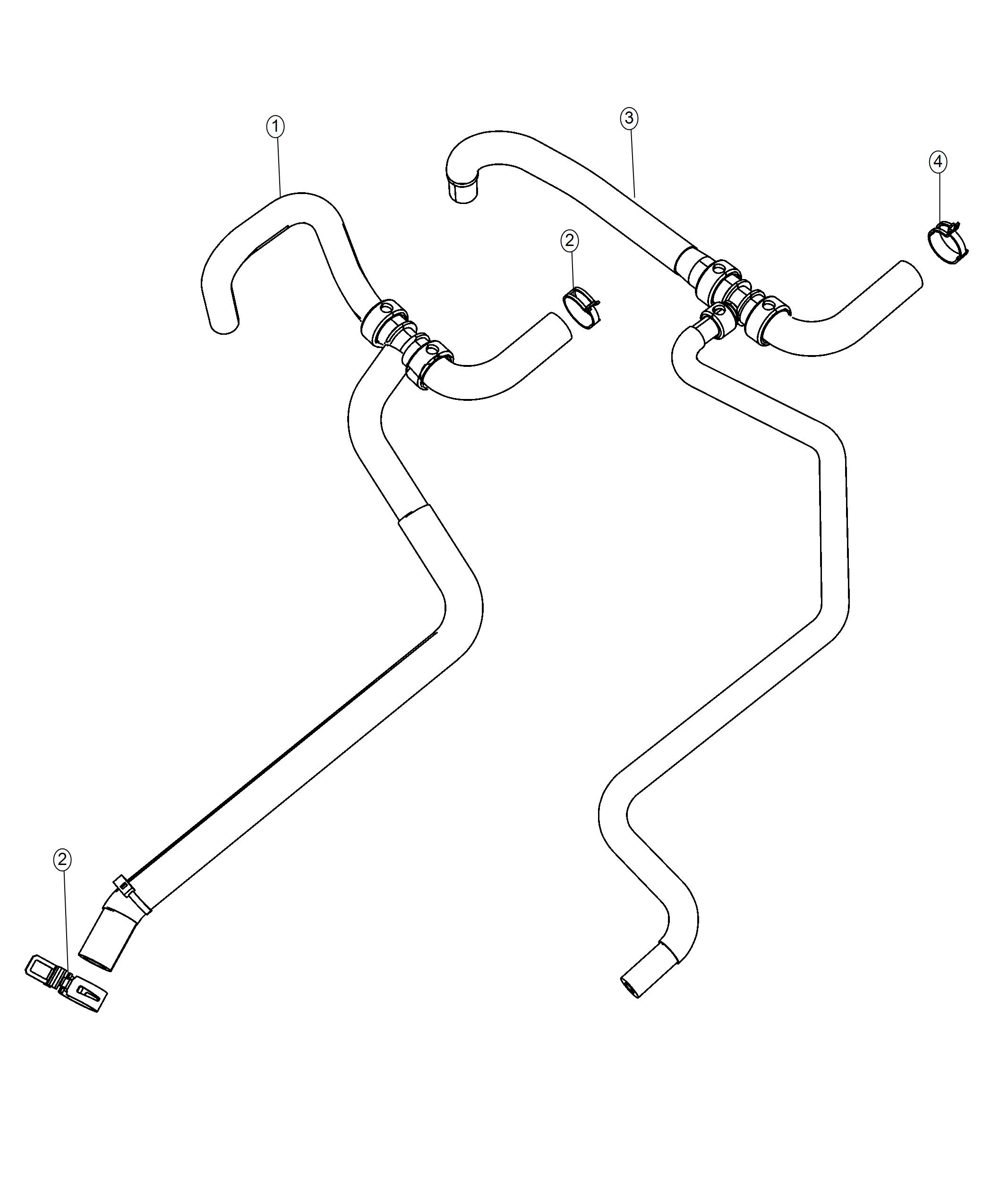 Diagram Heater Plumbing. for your Chrysler