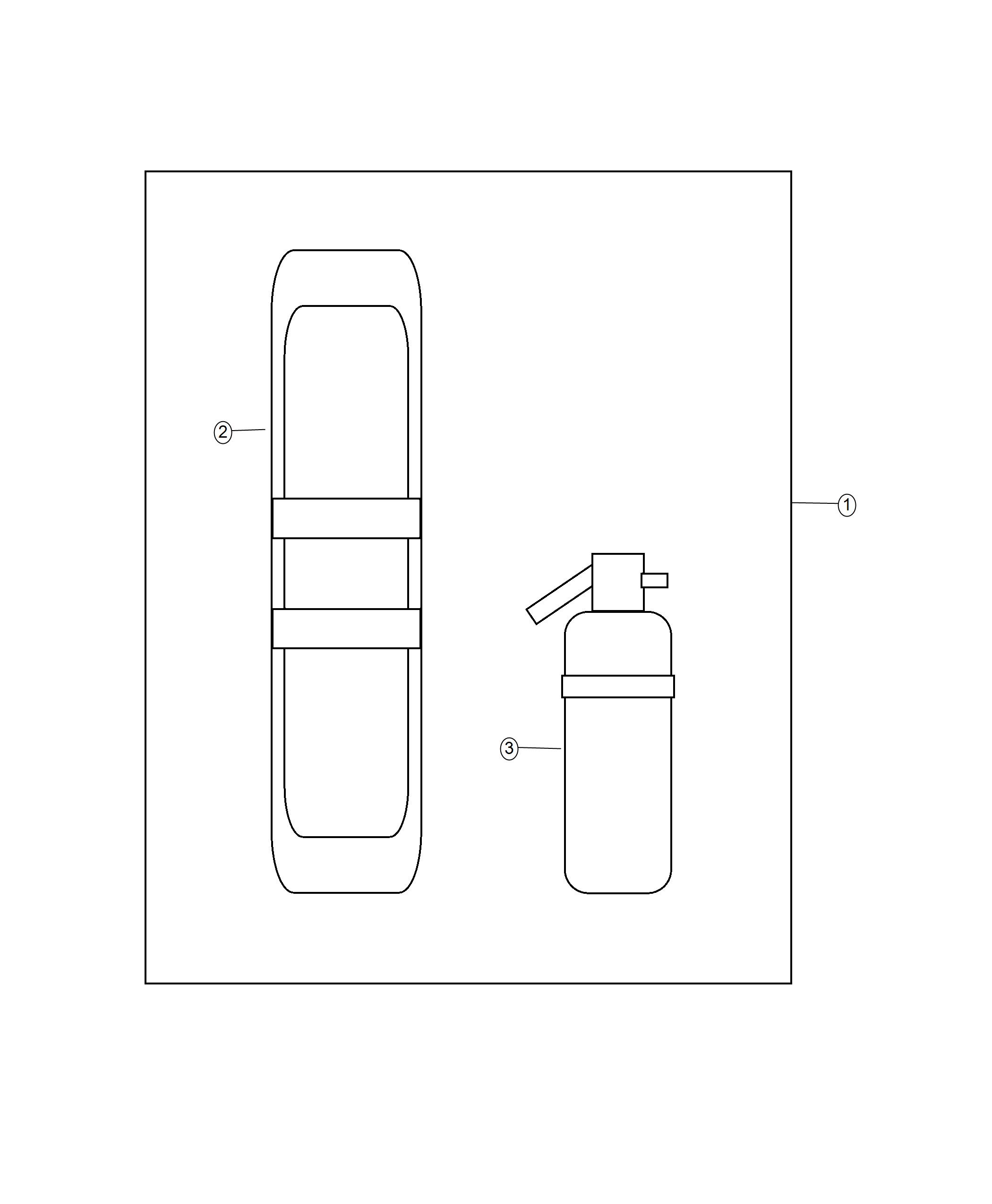 Diagram Emergency Kit. for your Chrysler
