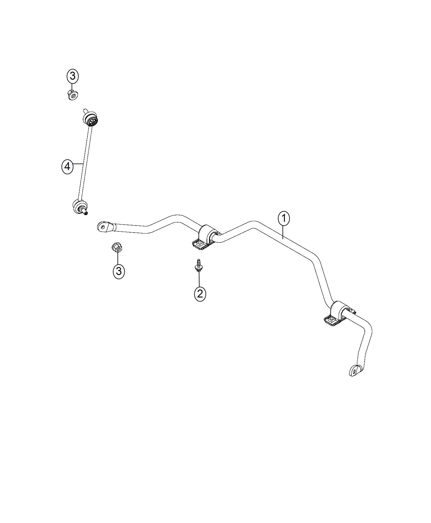 Front Stabilizer Bar. Diagram