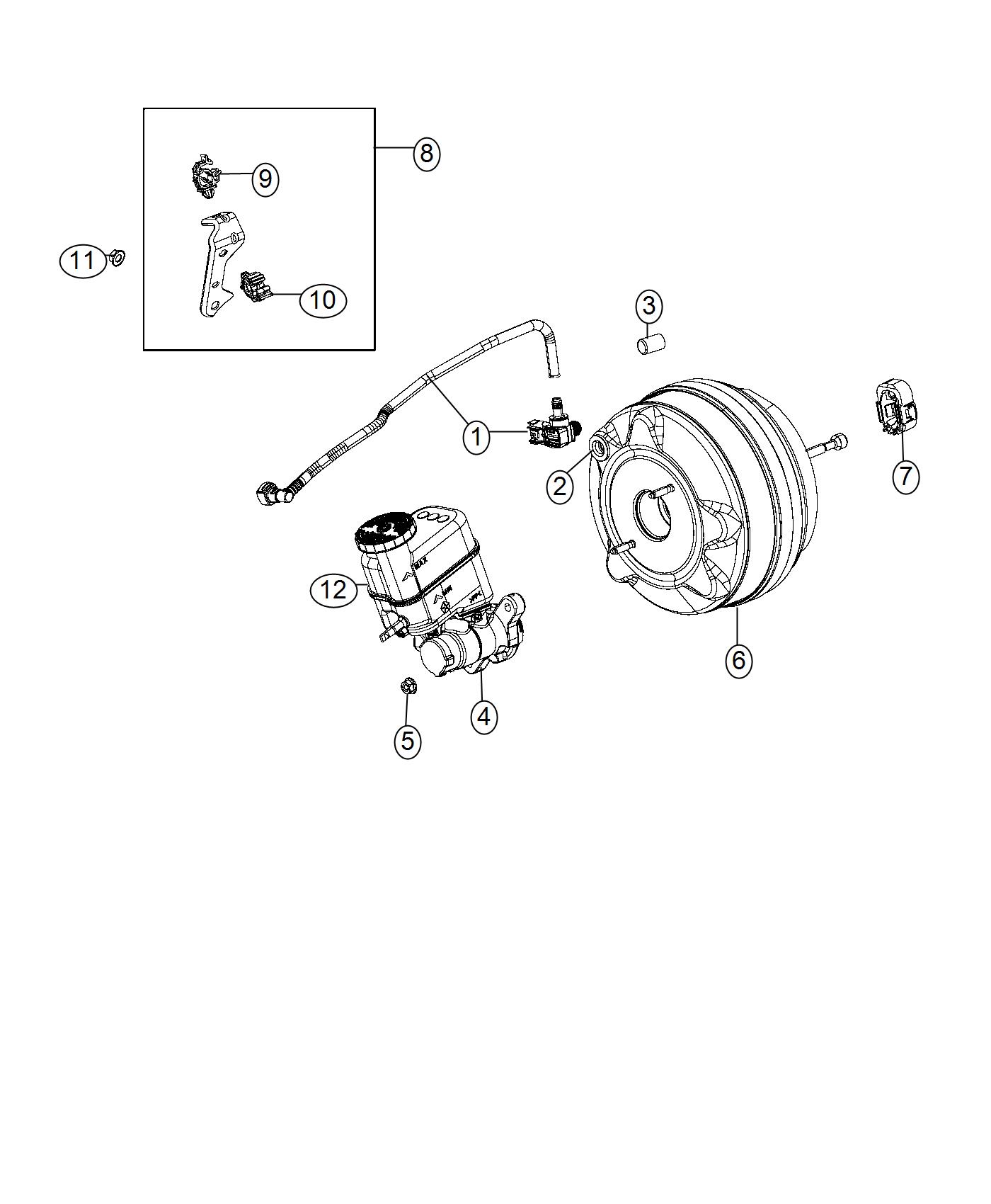 Diagram Booster. for your 2004 Chrysler 300  M 