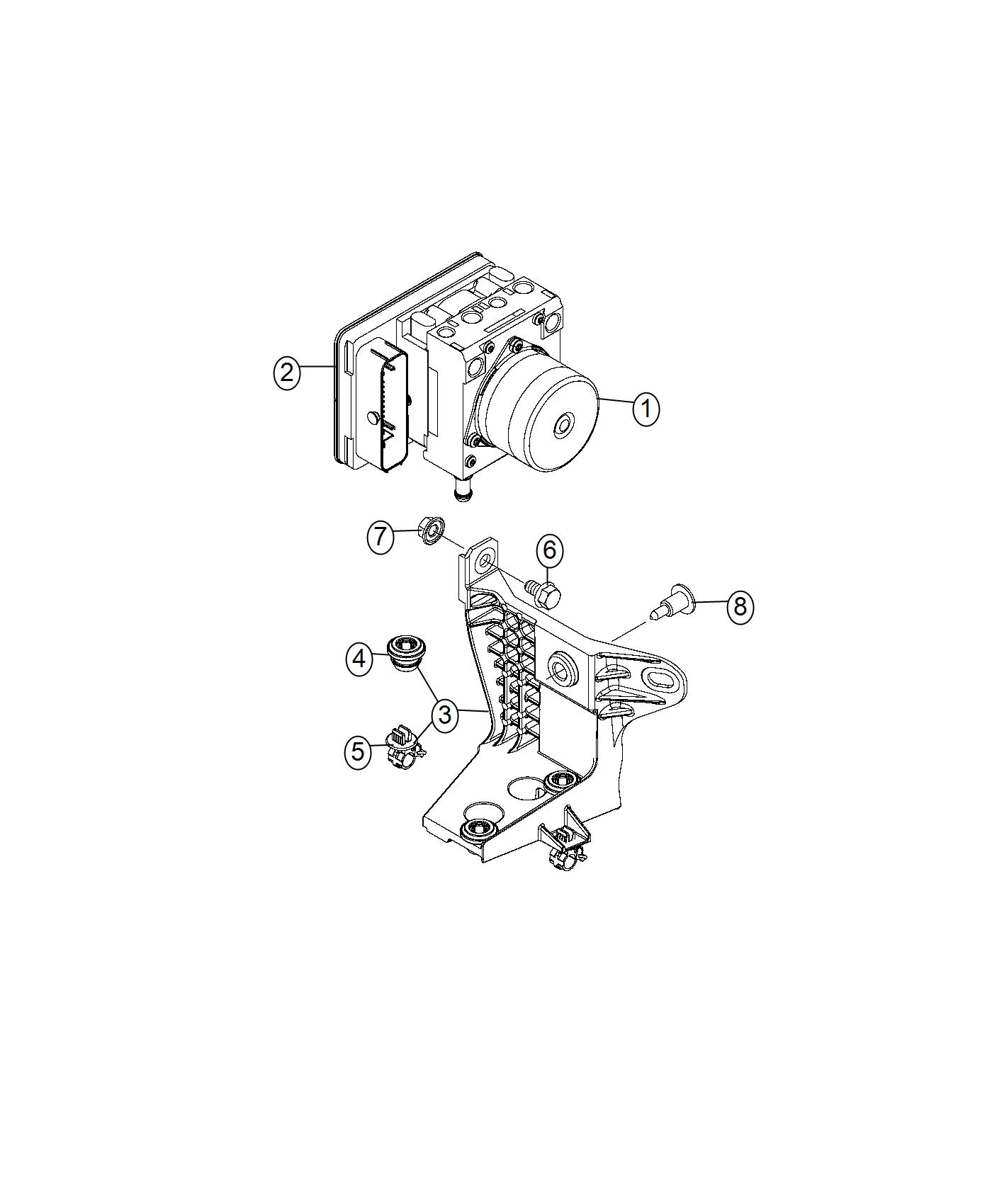 Hydraulic Control Unit. Diagram