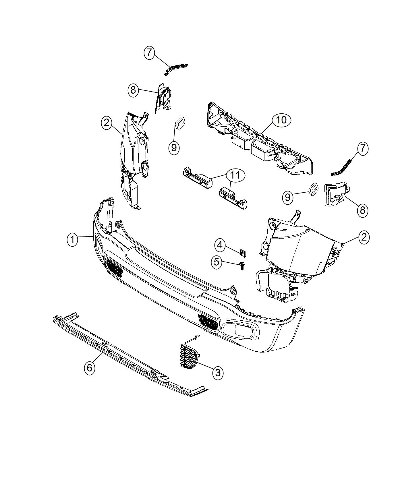 Fascia, Rear. Diagram