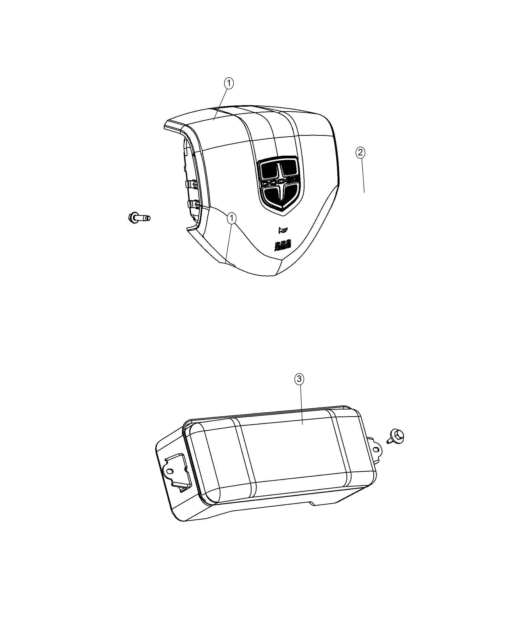 Air Bags Front. Diagram