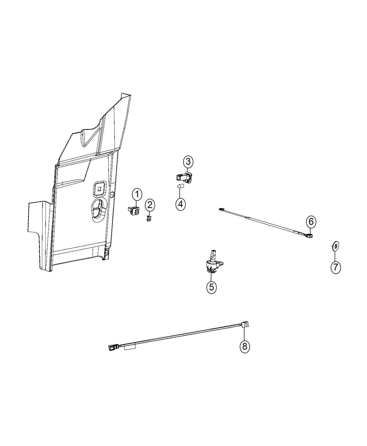 Diagram Lighting, Interior. for your 2016 Ram 3500   