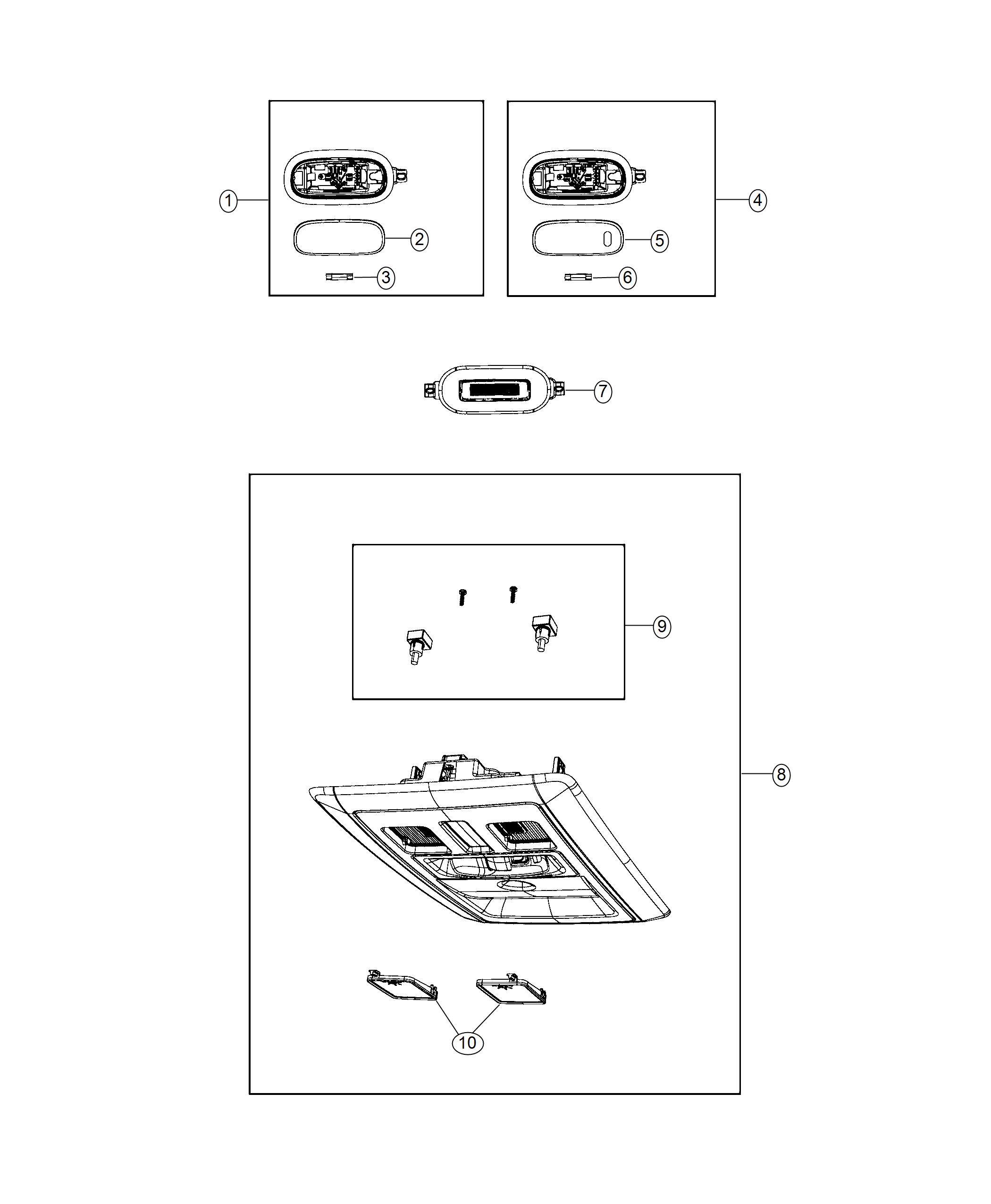 Diagram Lighting, Interior. for your Ram 3500  