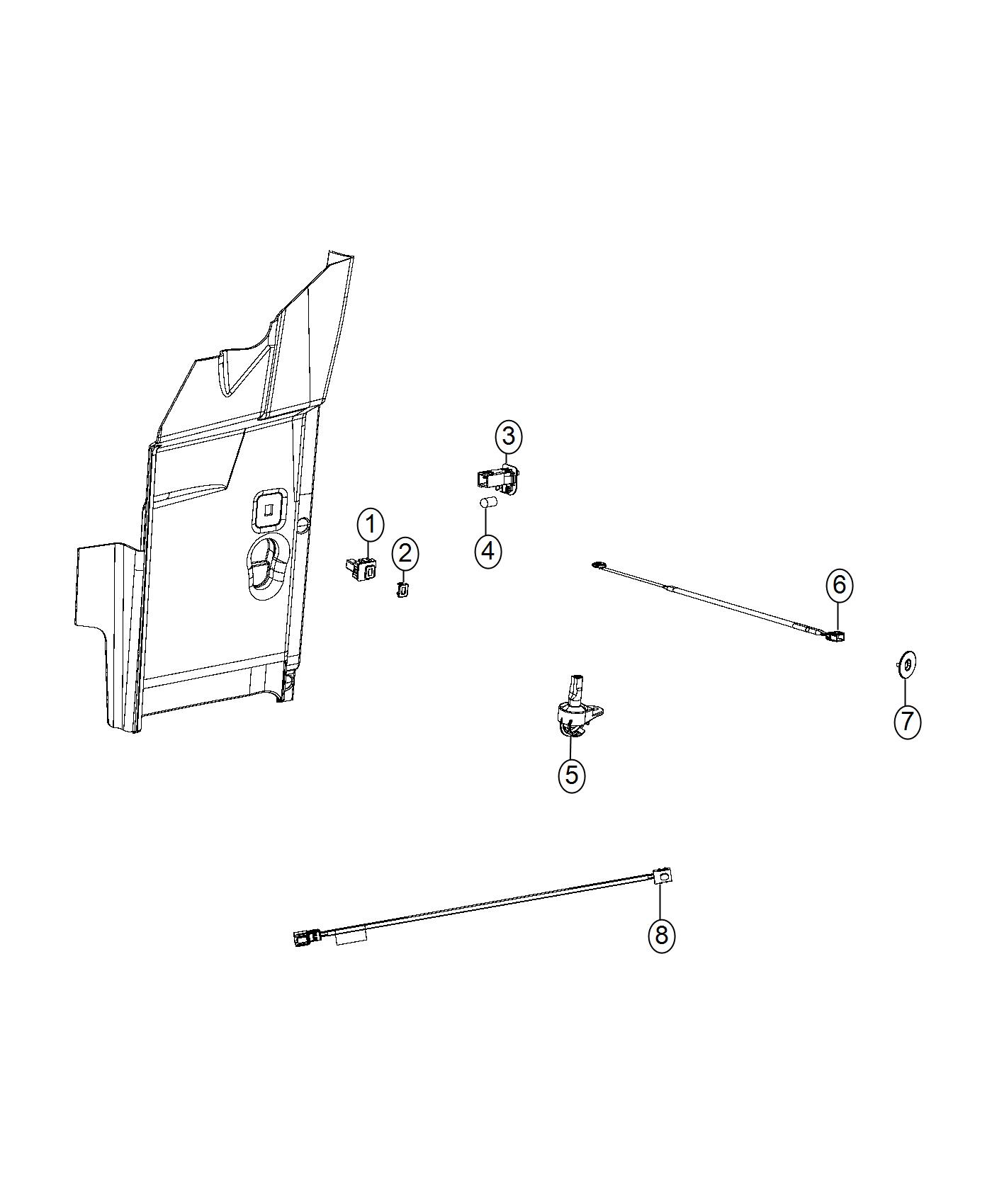 Diagram Lighting, Interior. for your 2013 Ram 3500   