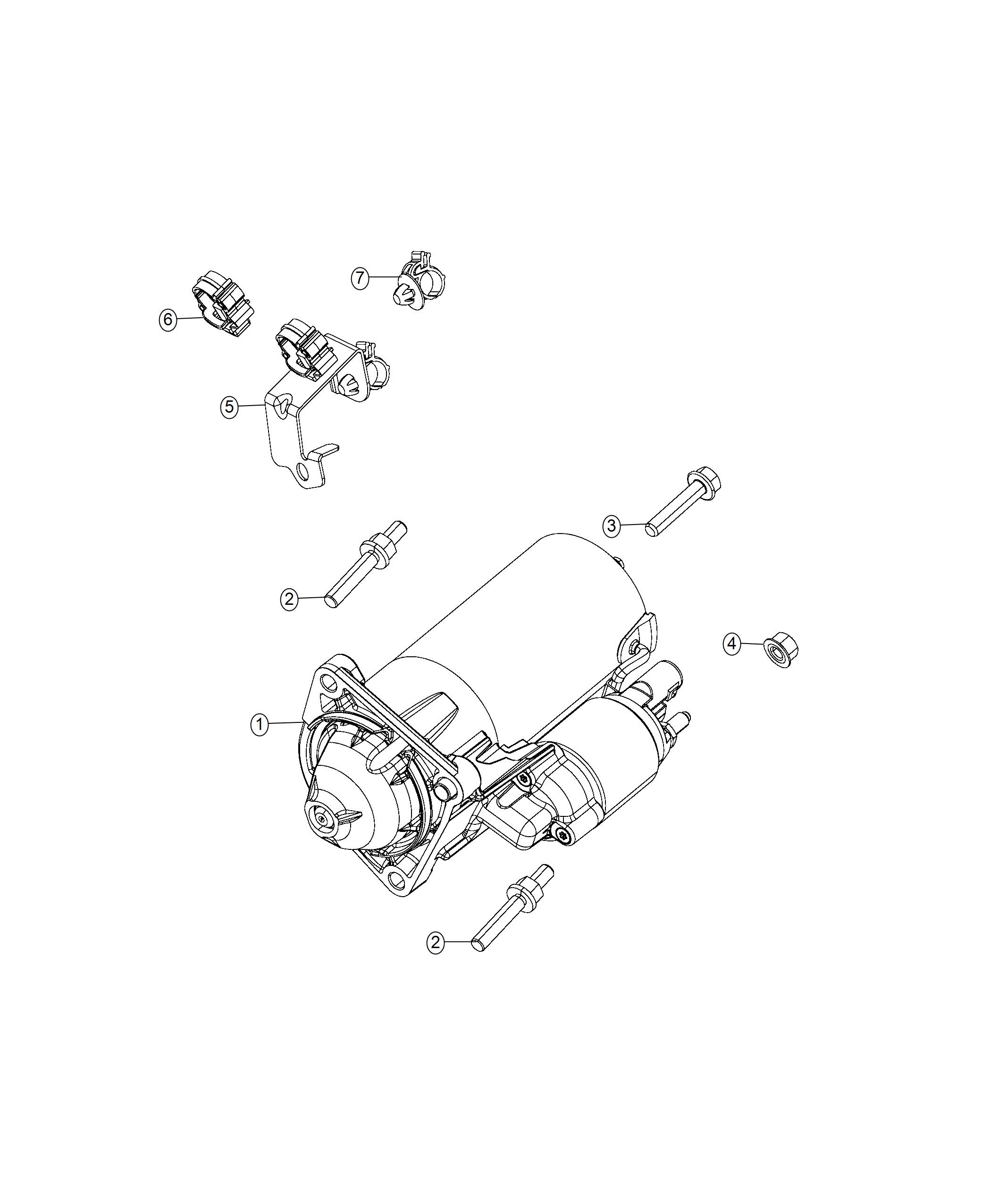 Diagram Starter. for your 2008 Dodge Grand Caravan   