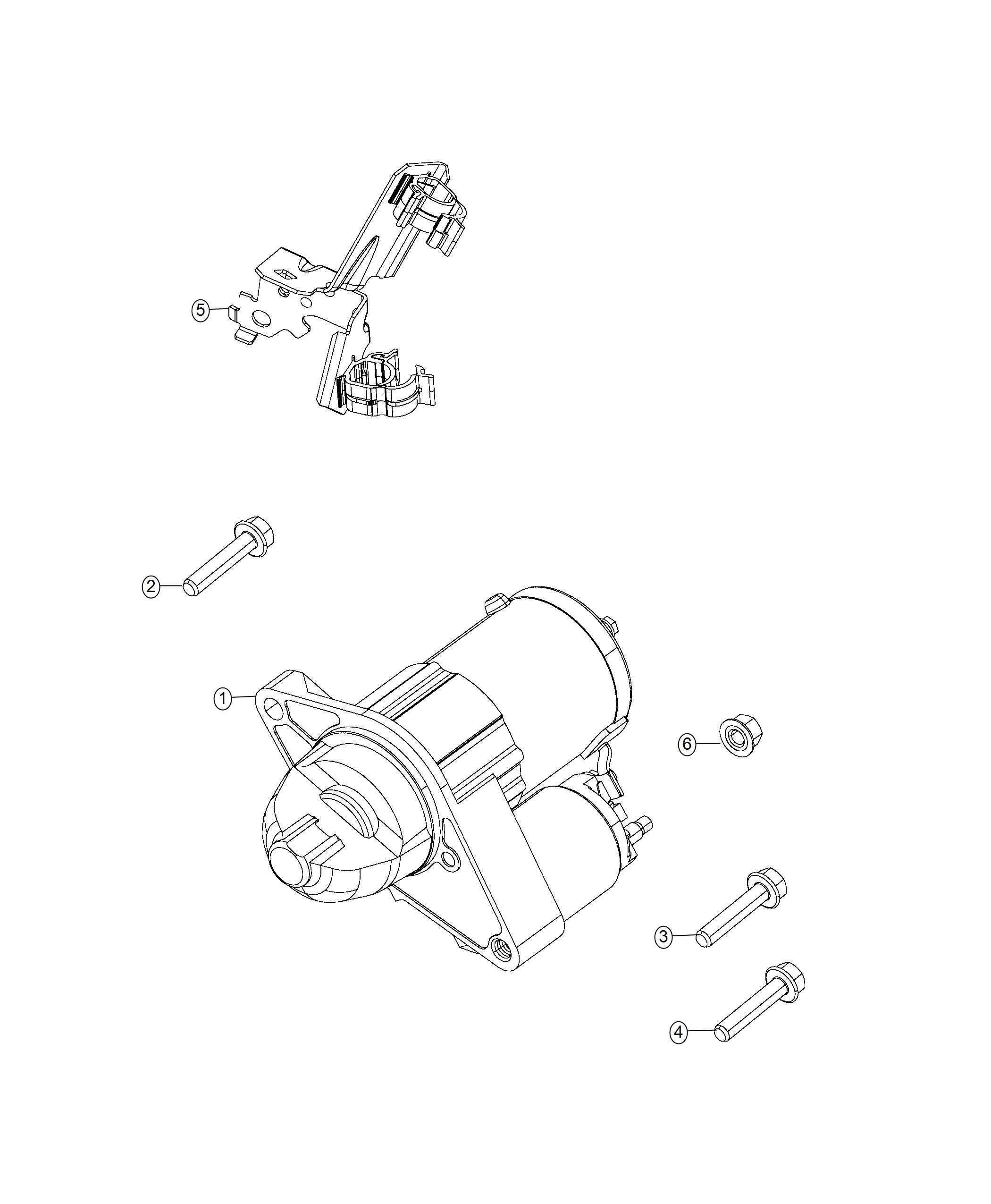 Diagram Starter. for your Jeep Compass  