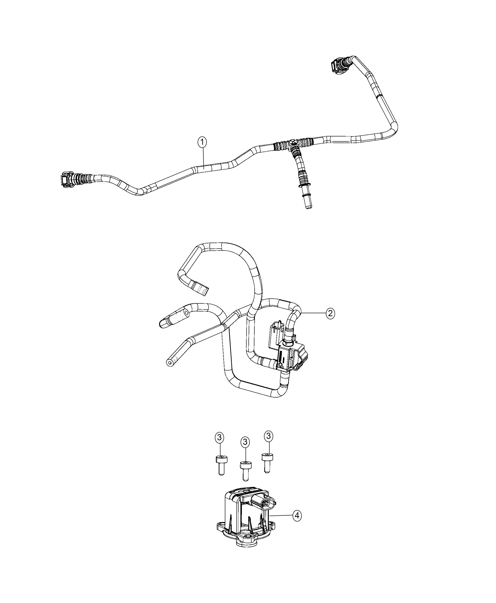 Diagram Wastegate Solenoid Harness Assembly. for your Fiat 500L  