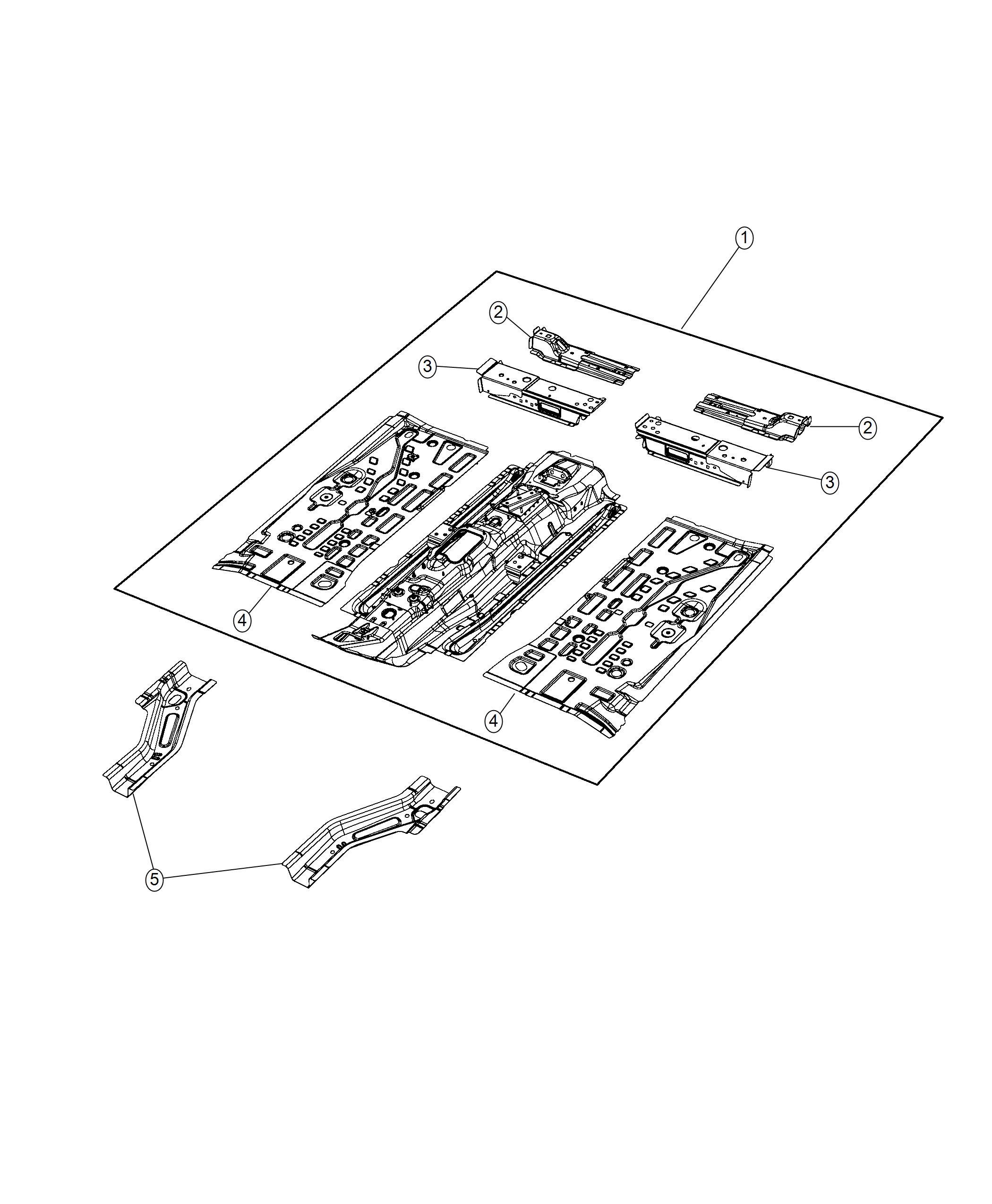 Floor Pan Front. Diagram