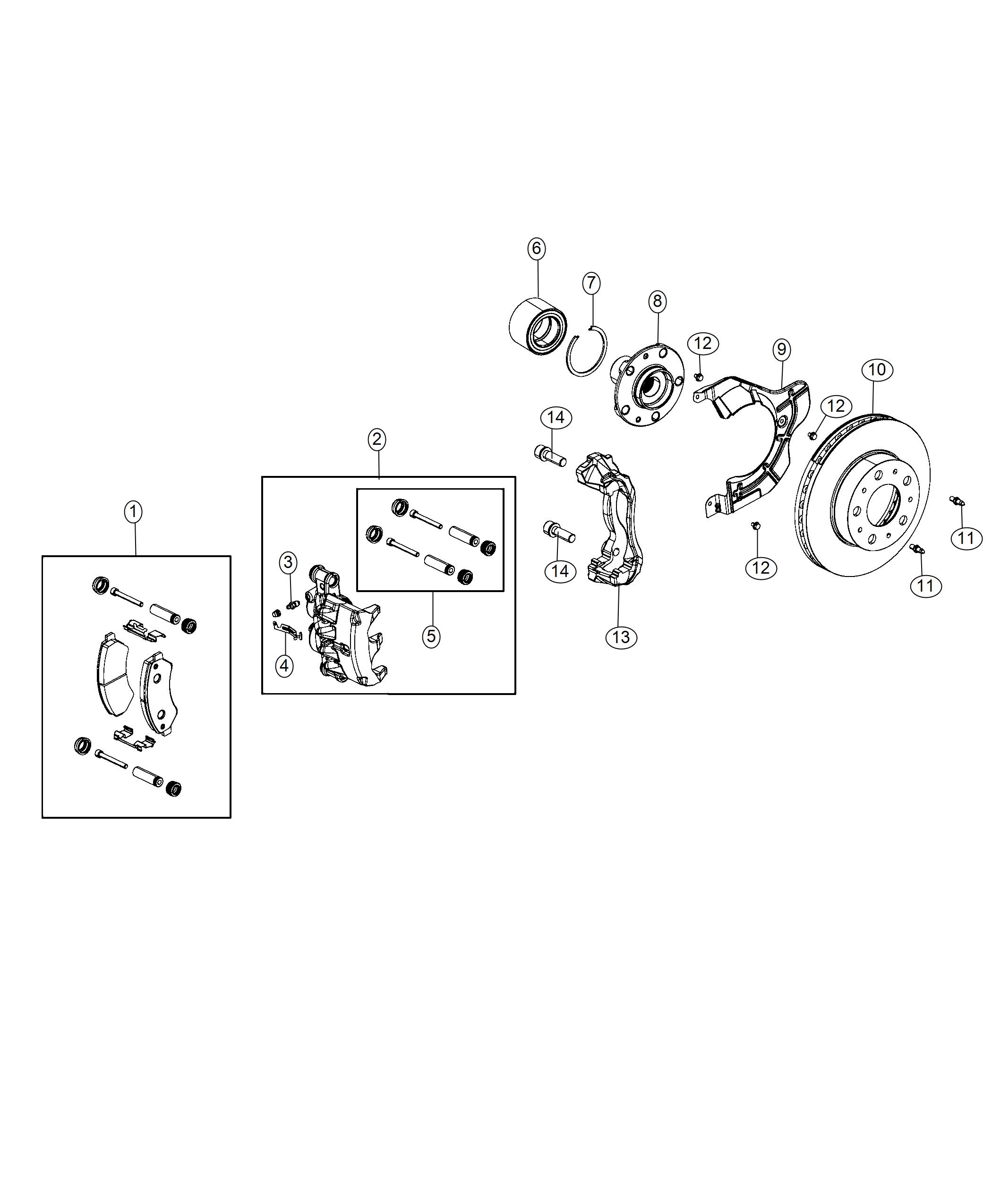 Diagram Brakes. for your Ram ProMaster  