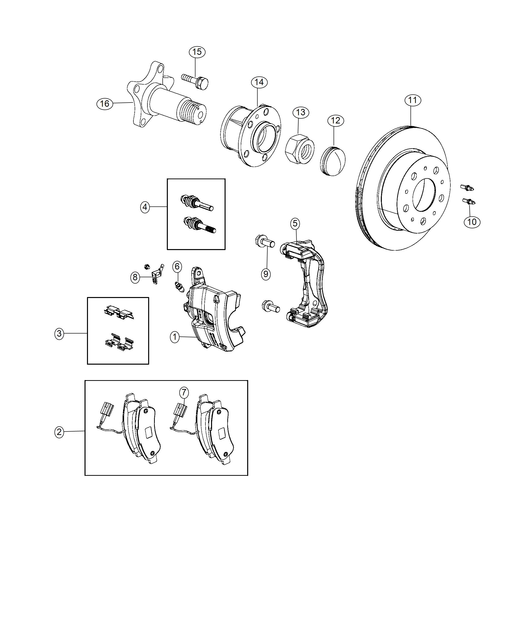 Diagram Brakes. for your 2018 Ram ProMaster   