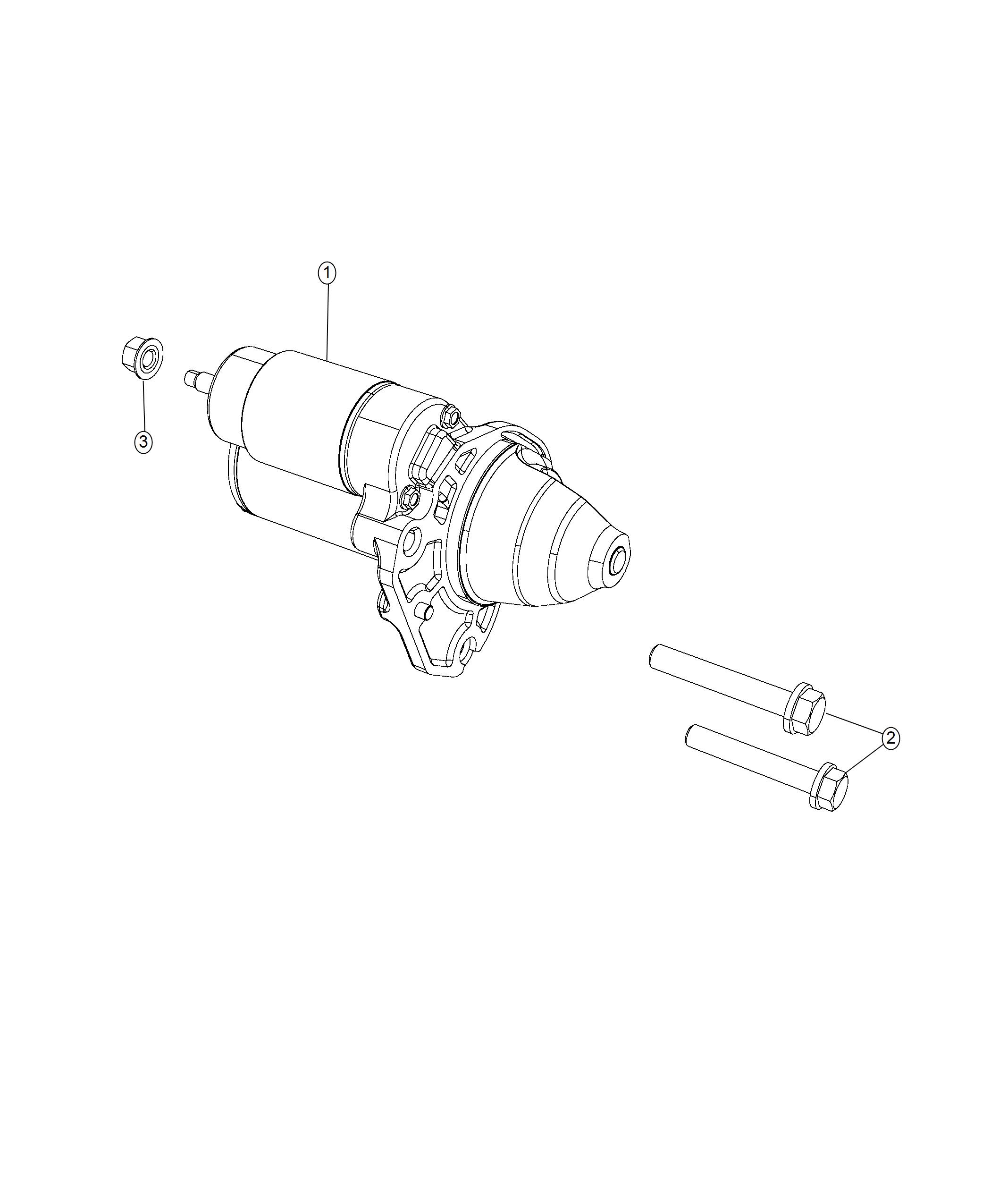 Diagram Starter and Related Parts. for your 1997 Dodge Grand Caravan   