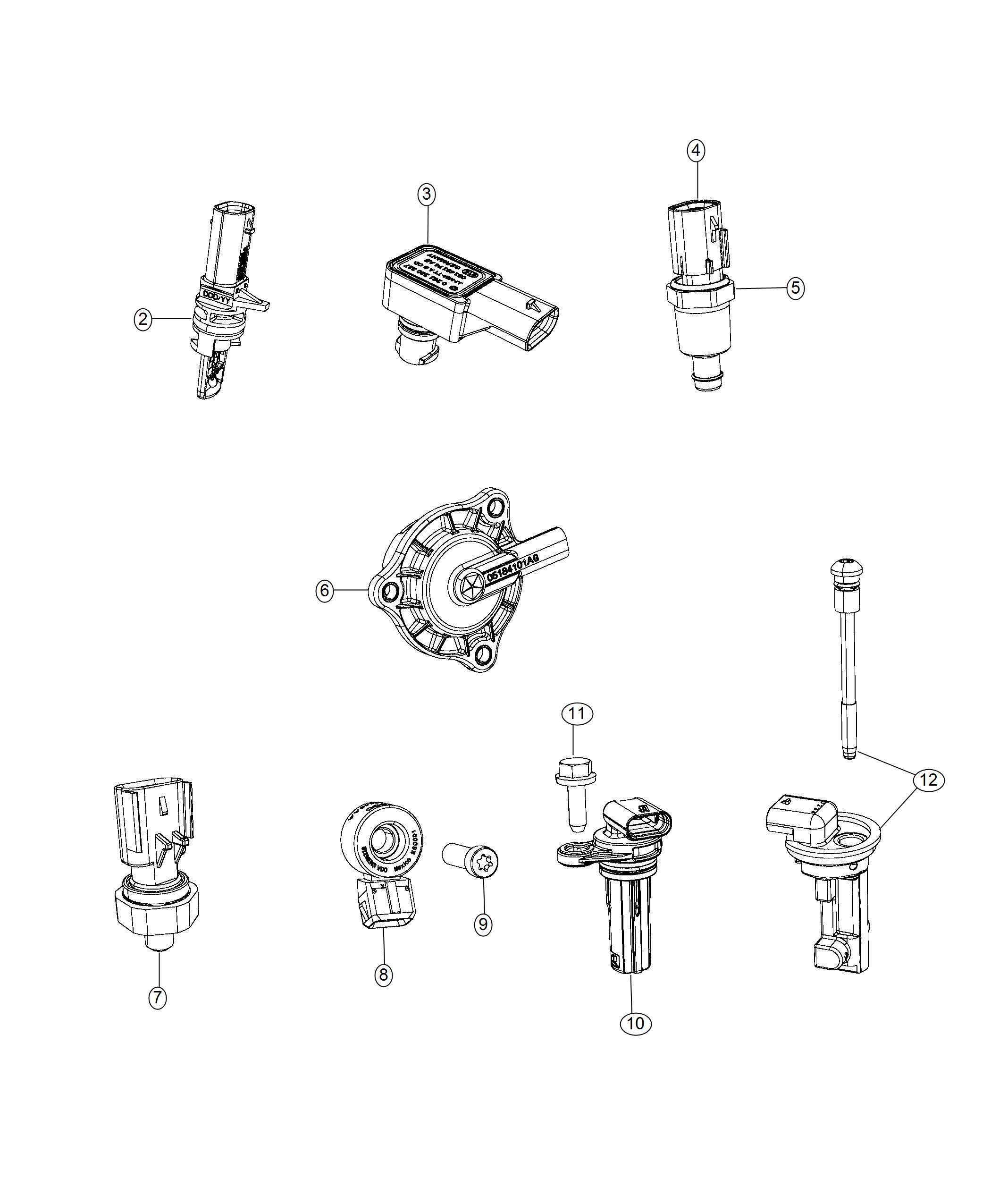 Diagram Sensors, Engine. for your Ram ProMaster  