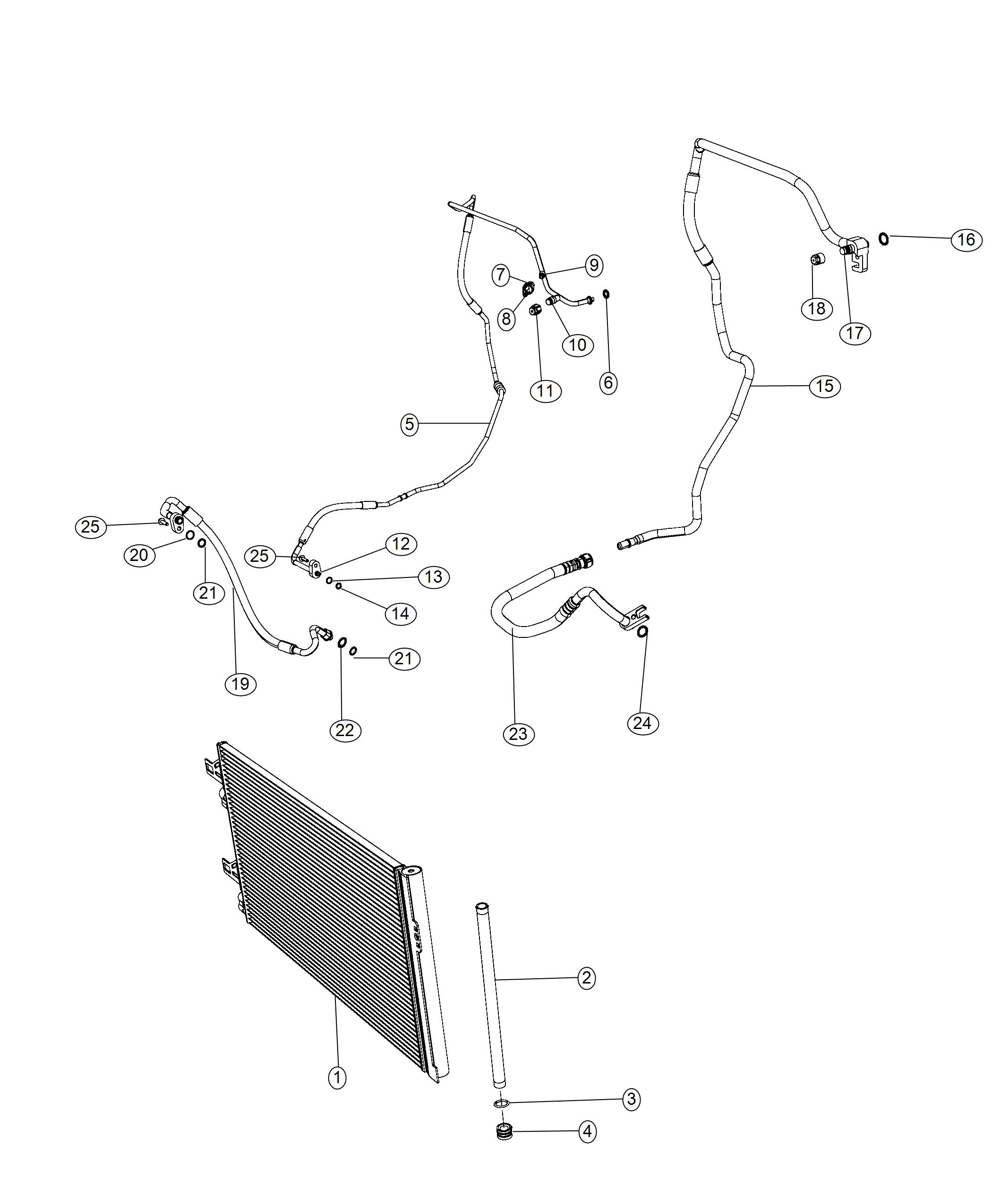 A/C Plumbing. Diagram