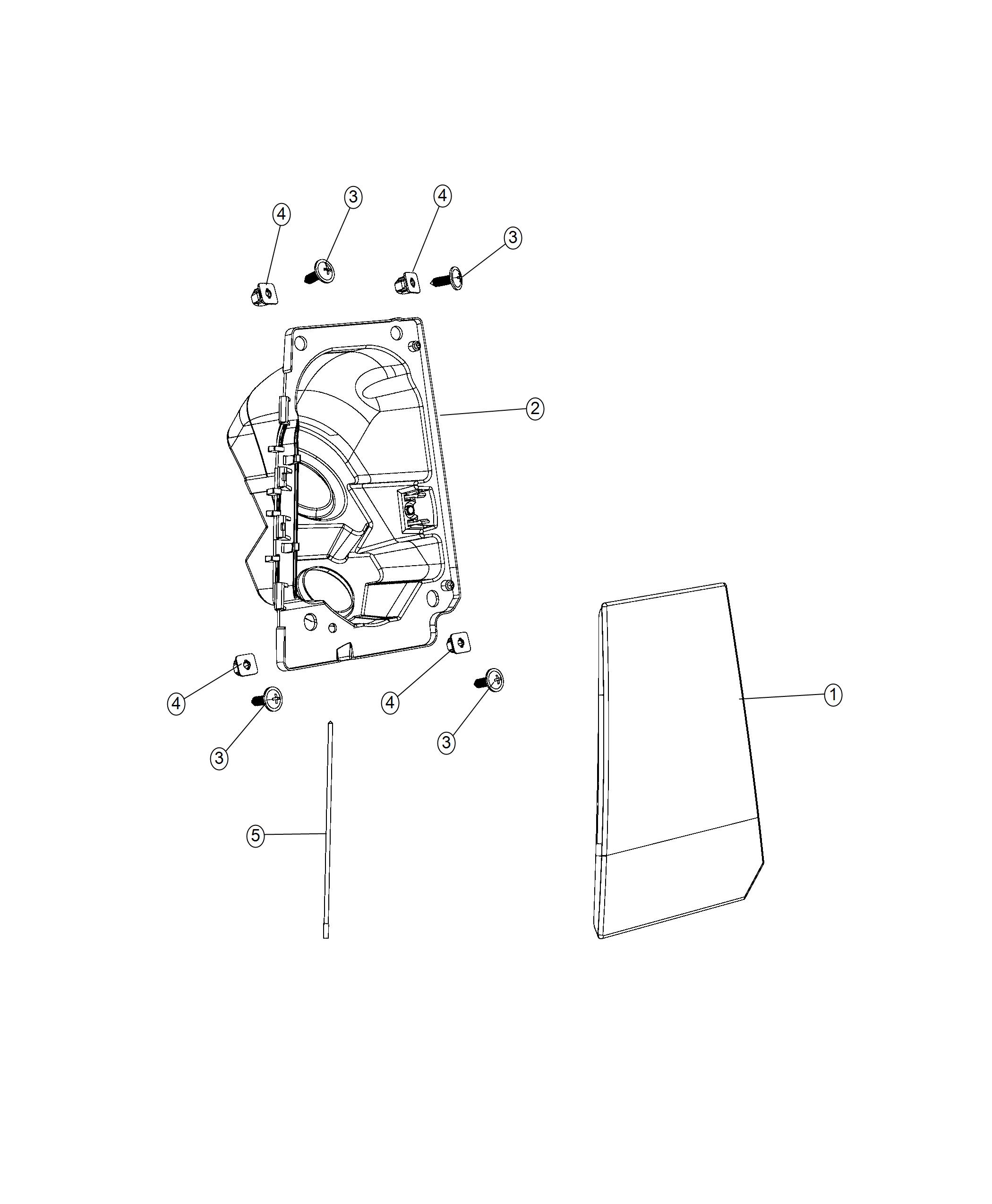 Fuel Filler Door. Diagram