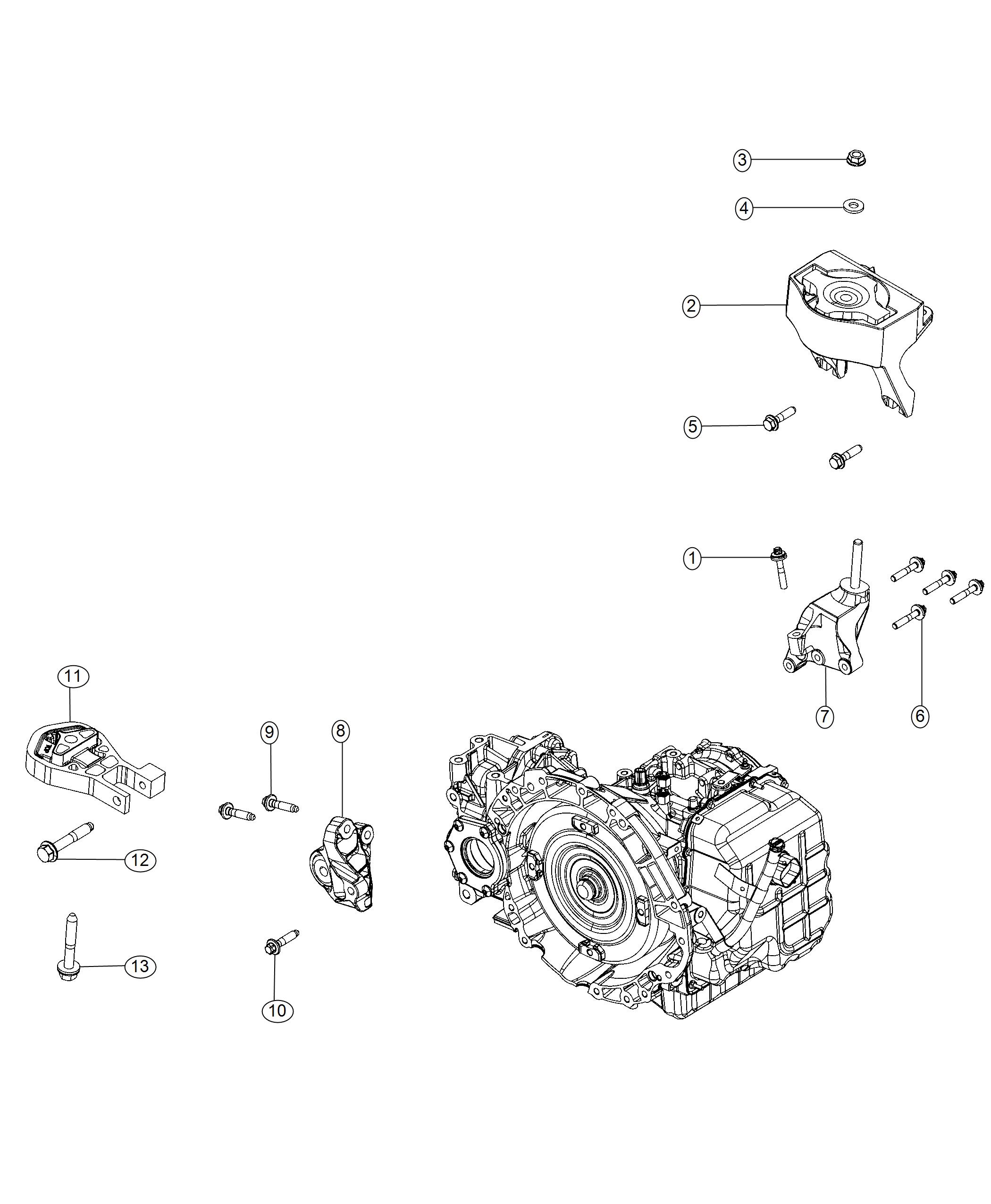 Mounting Support. Diagram