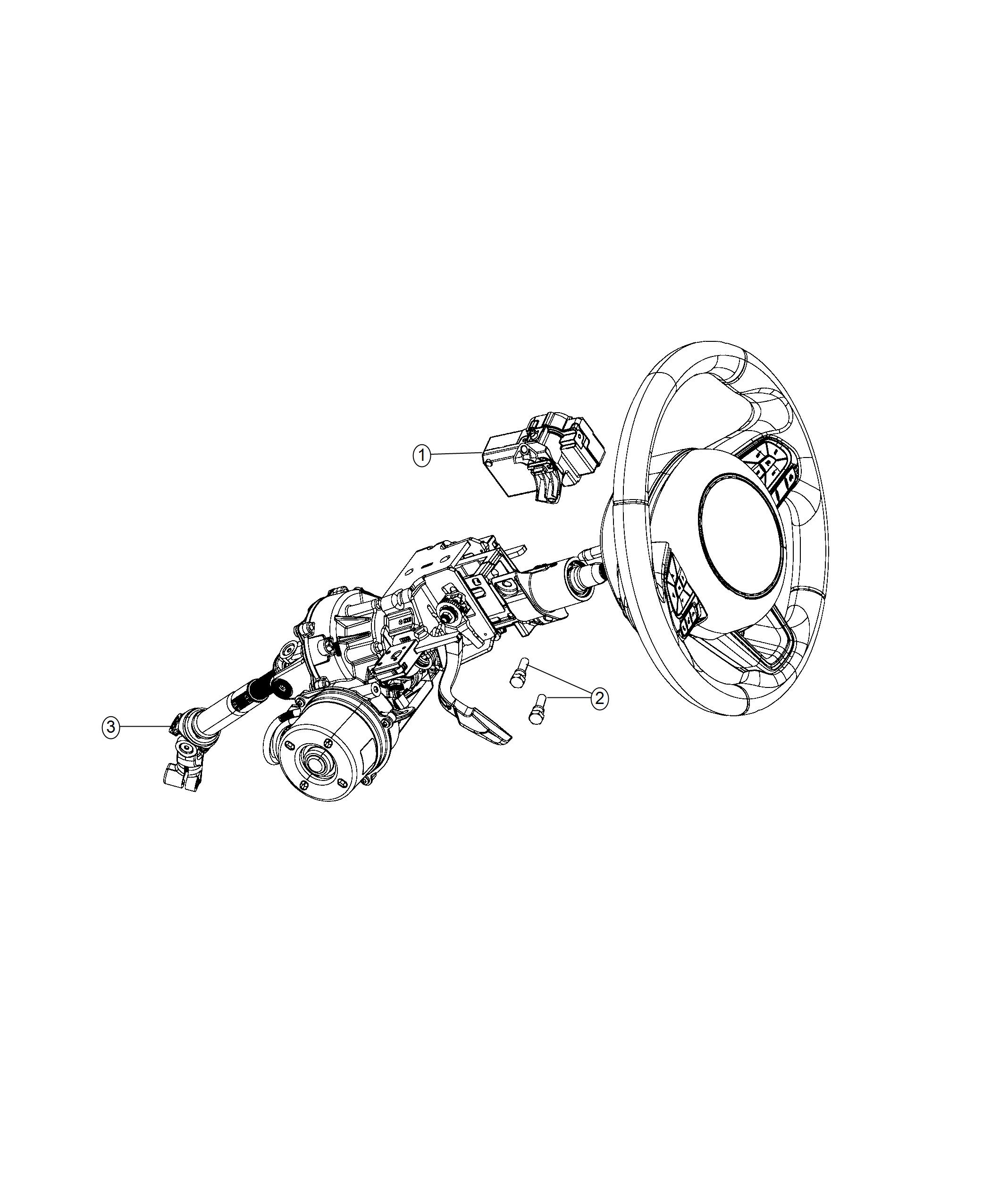 Module, Steering Lock. Diagram