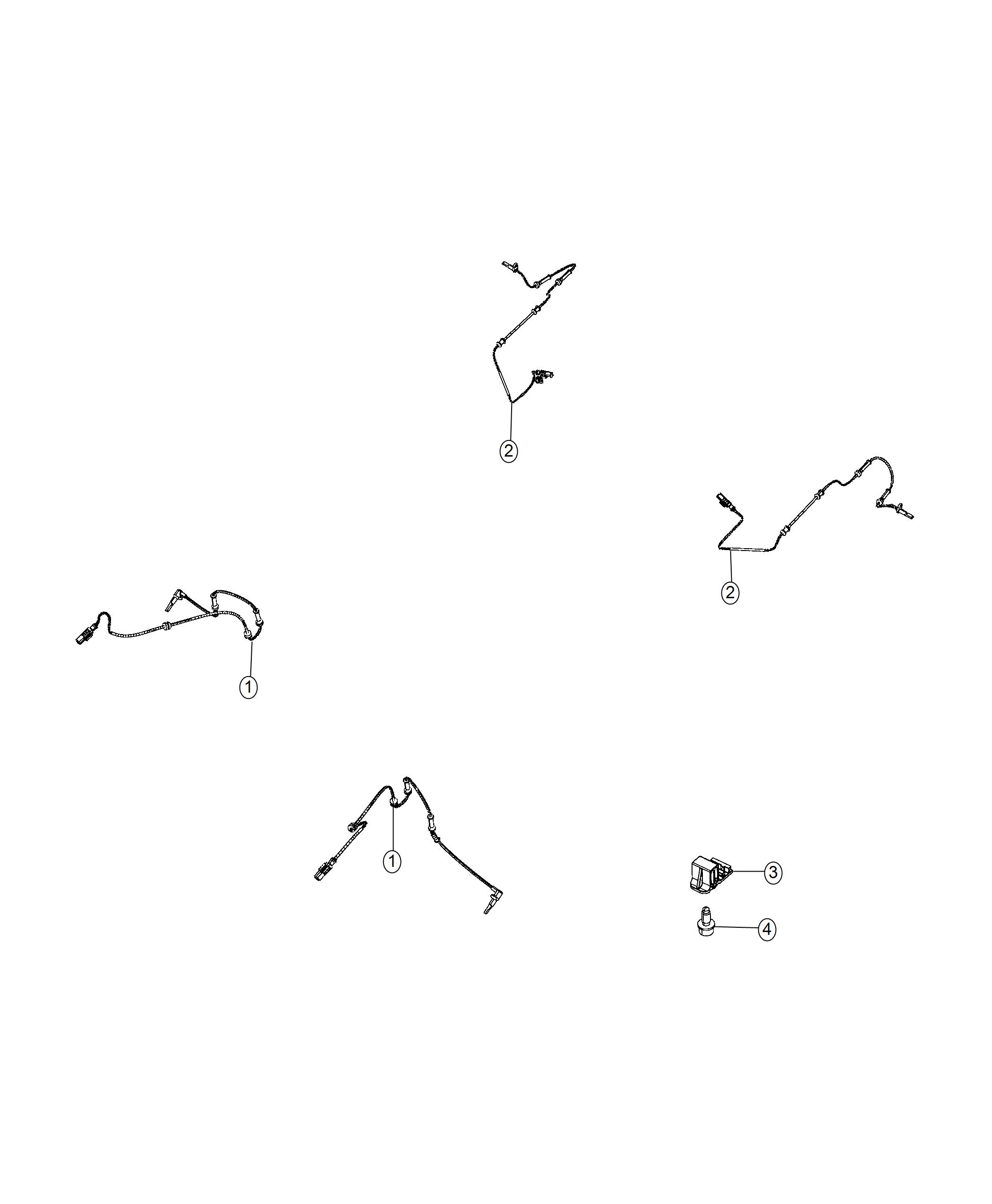 Anti-Lock Brake Sensors. Diagram