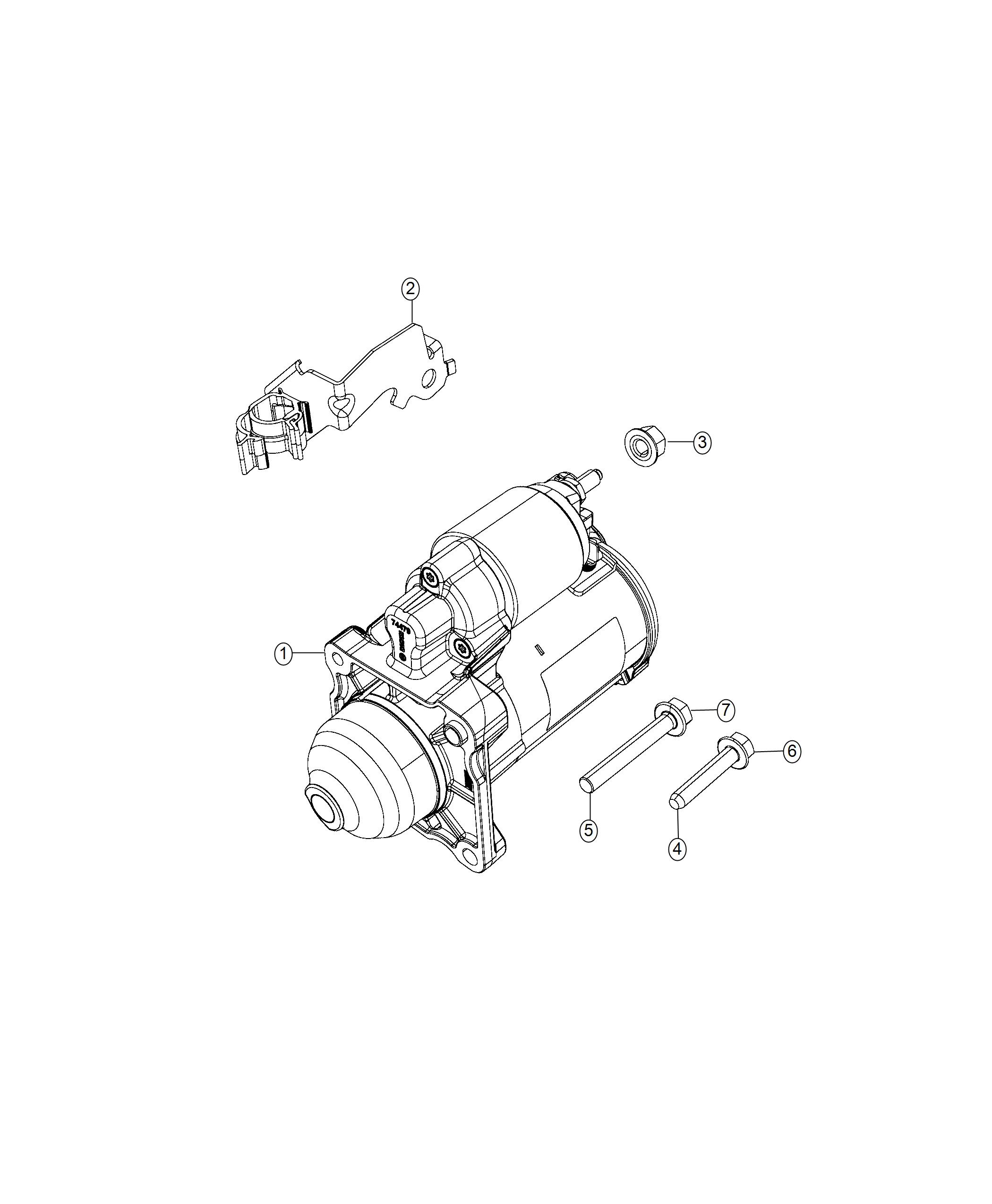 Diagram Starter. for your 2002 Dodge Grand Caravan   