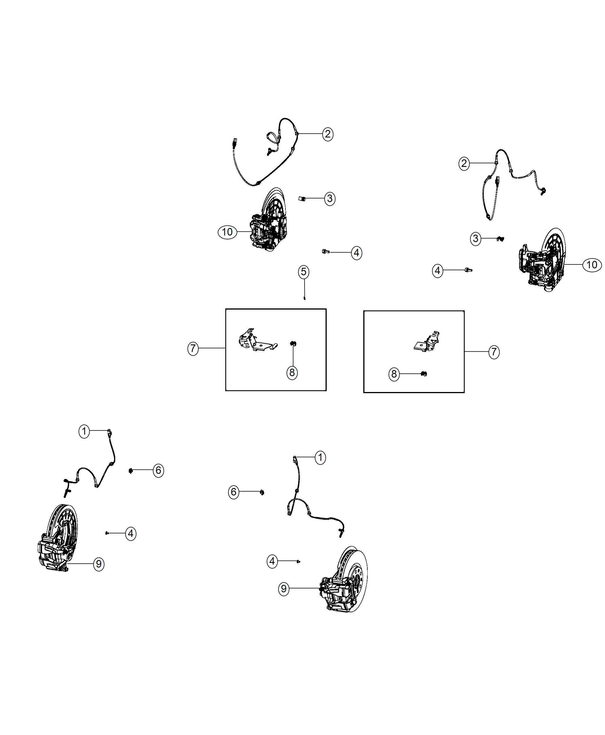 Sensors, Brake. Diagram