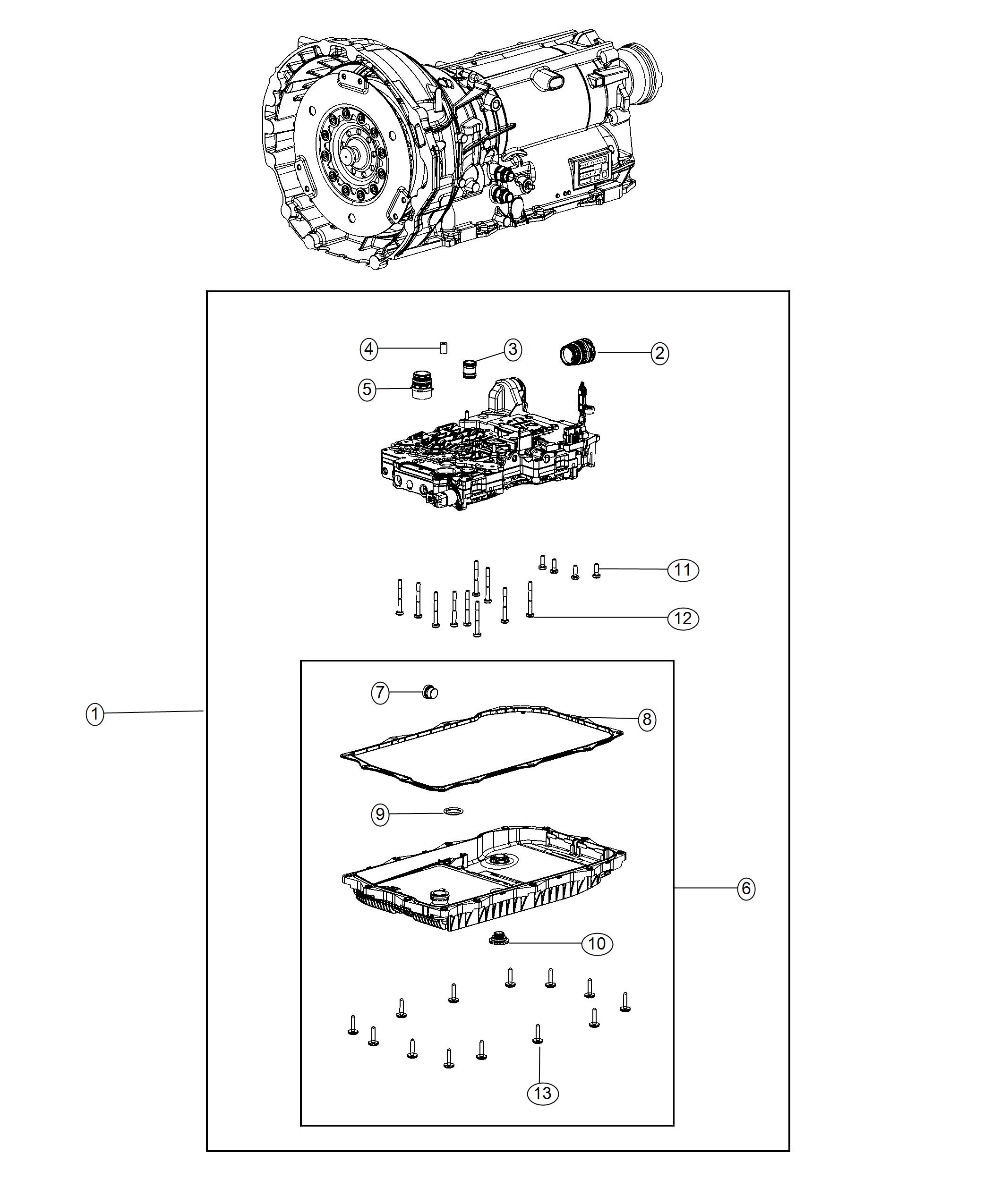 Diagram Module, Transmission Control. for your 2002 Dodge Ram 1500   