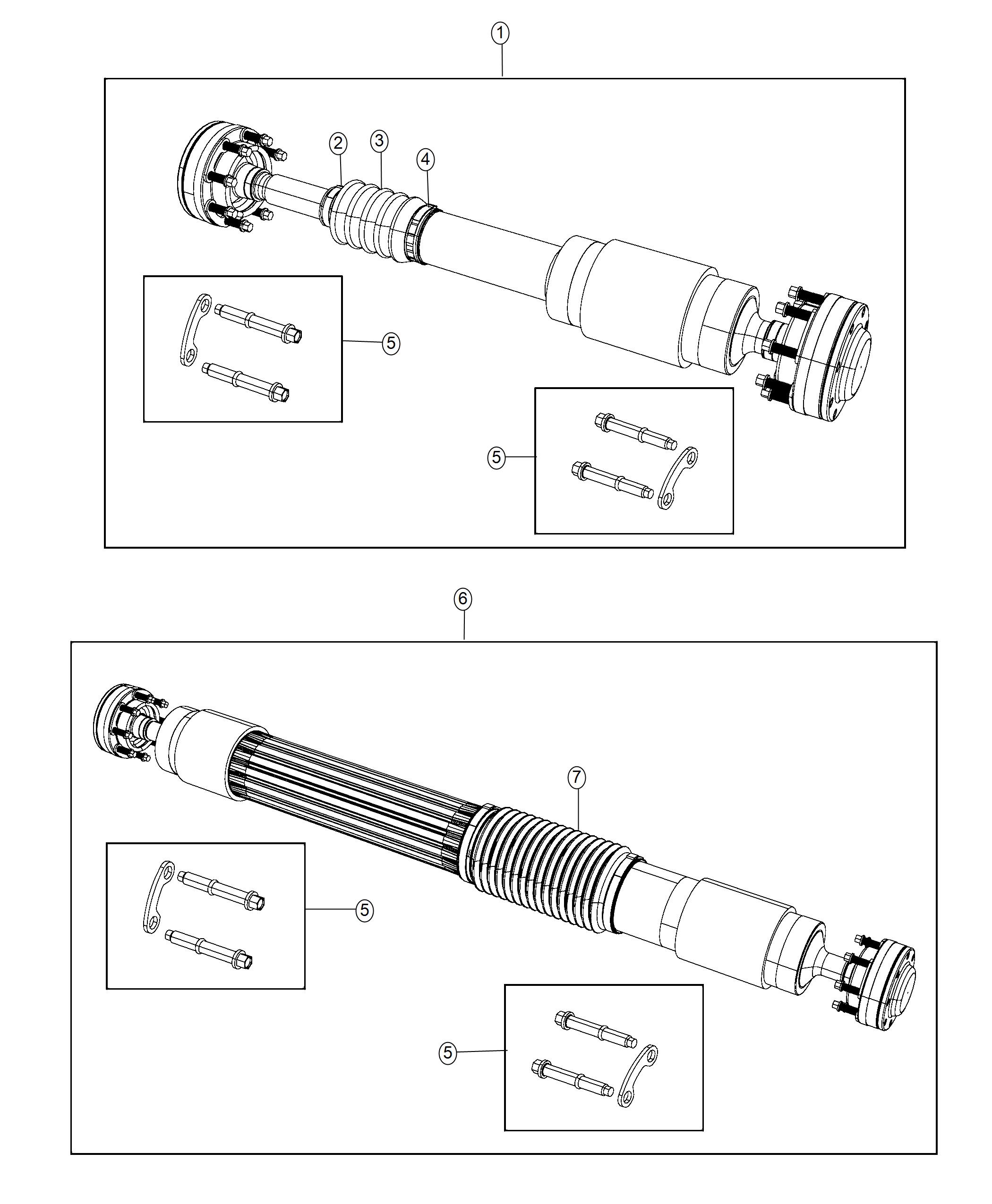 Shaft, Drive, 1 Piece. Diagram